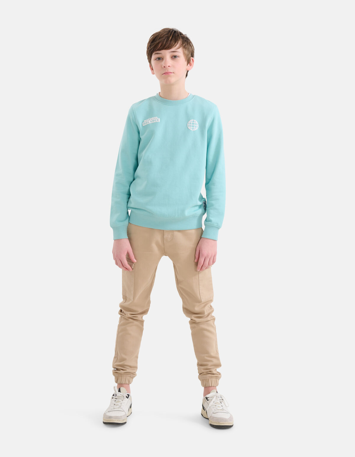 Artwork Sweater Blauw SHOEBY BOYS