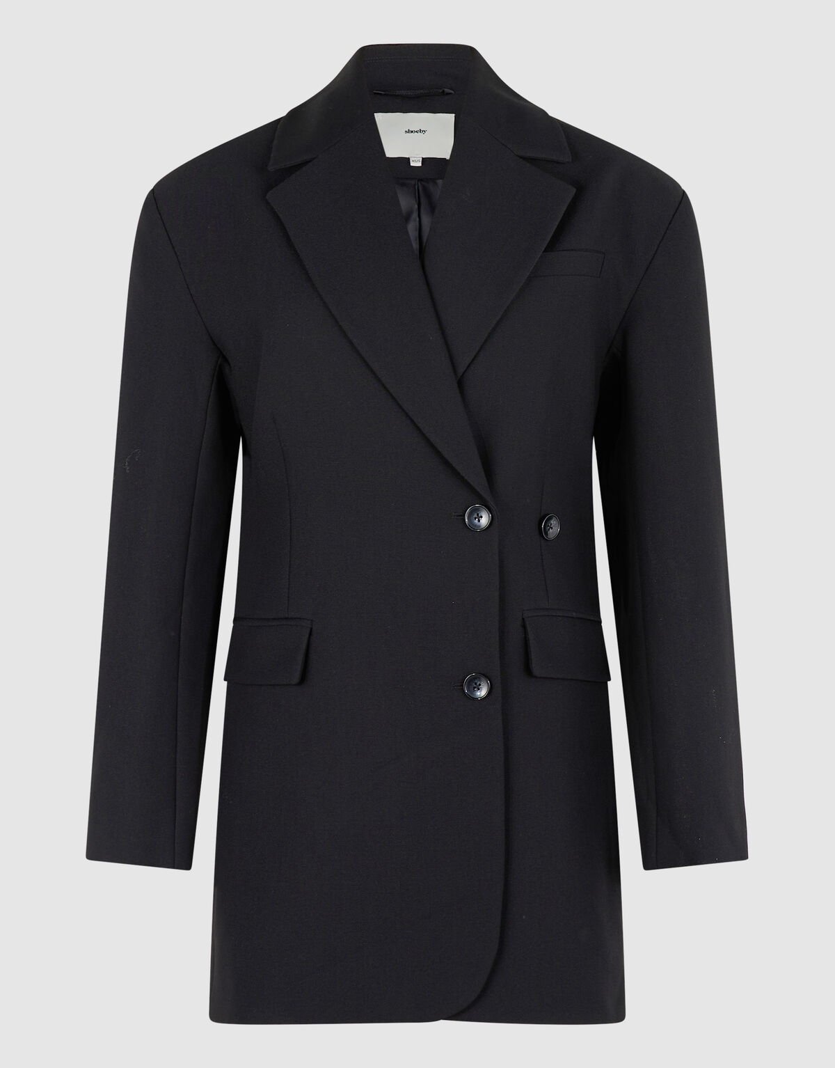 Oversized Blazer Kleid schwarz SHOEBY WOMEN