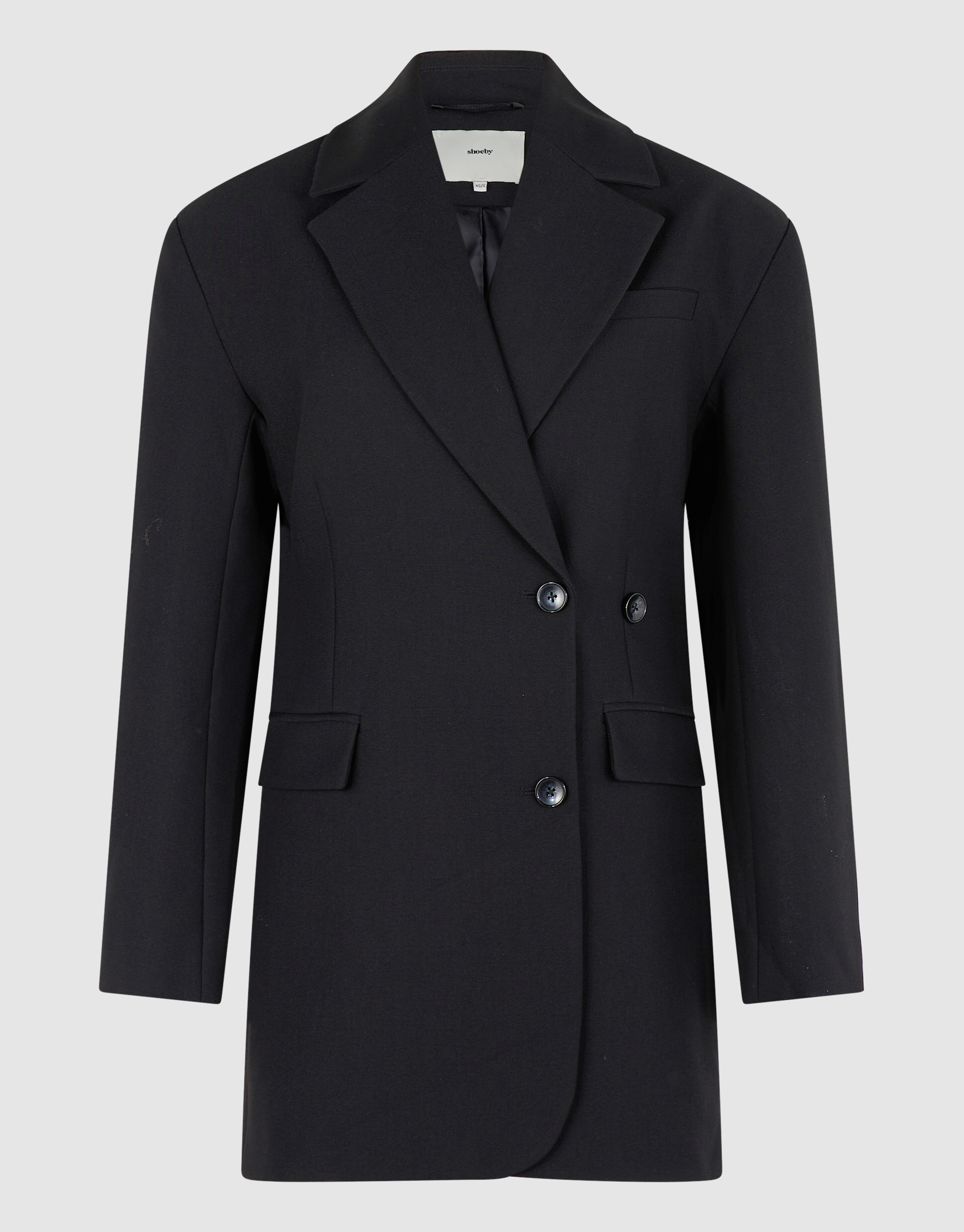 Oversized Blazer Kleid schwarz SHOEBY WOMEN