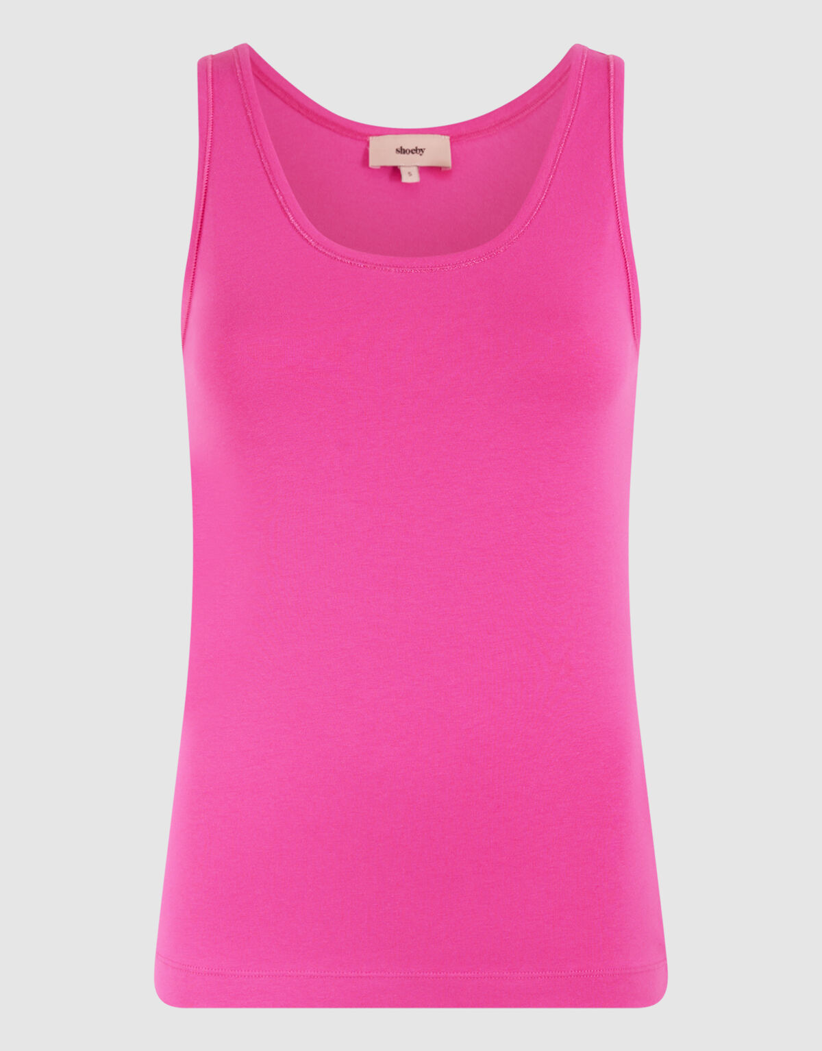 Basic Tank Top Dunkelrosa SHOEBY WOMEN