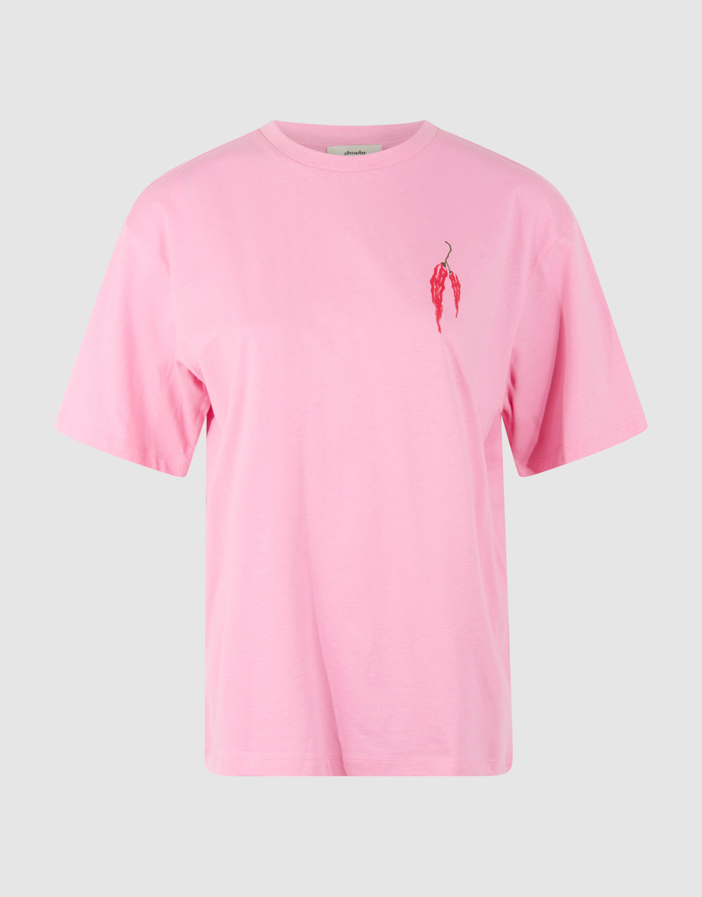 Pepper Artwork T-Shirt Rosa SHOEBY WOMEN