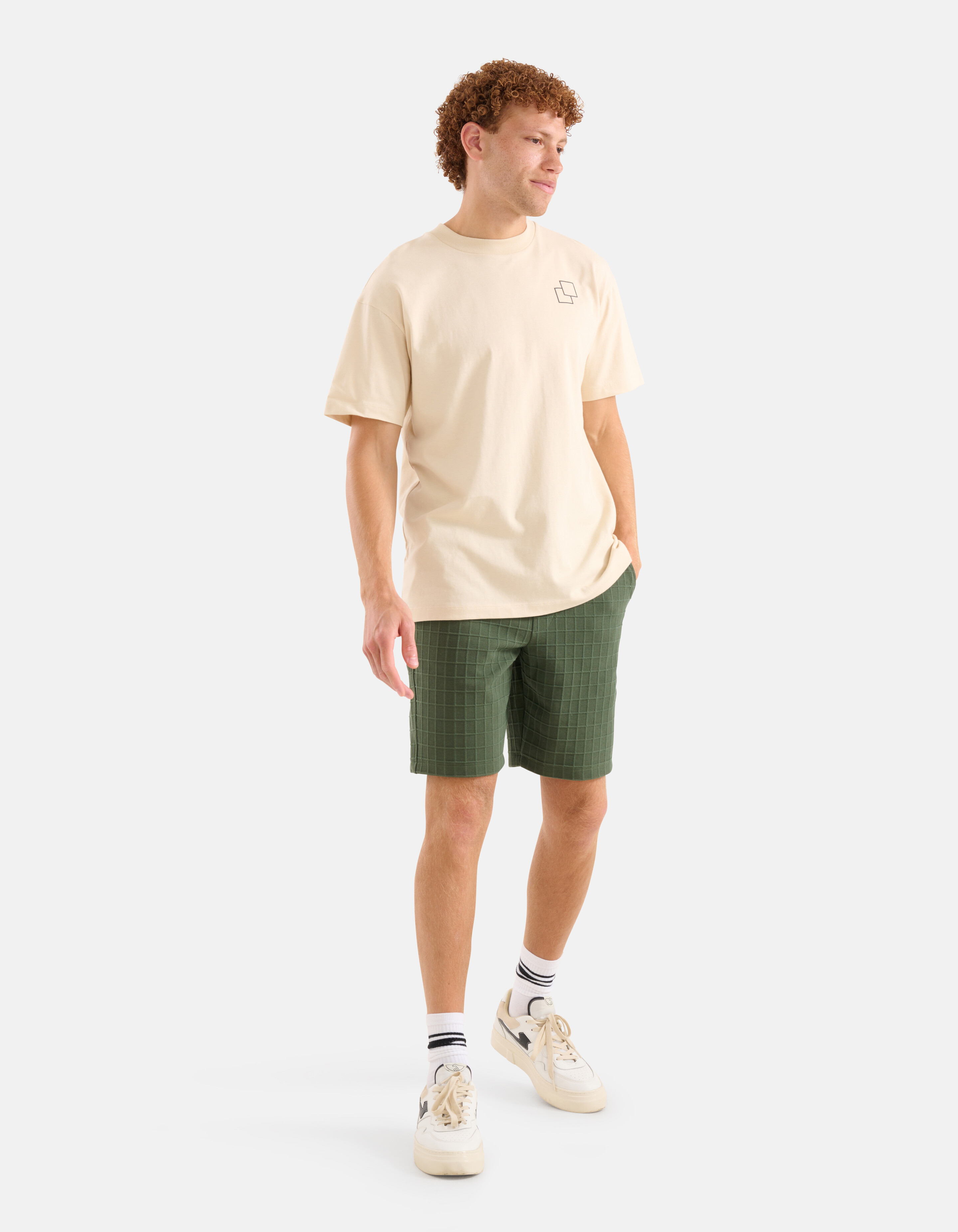 Struktur Short Dunkelgrün SHOEBY MEN