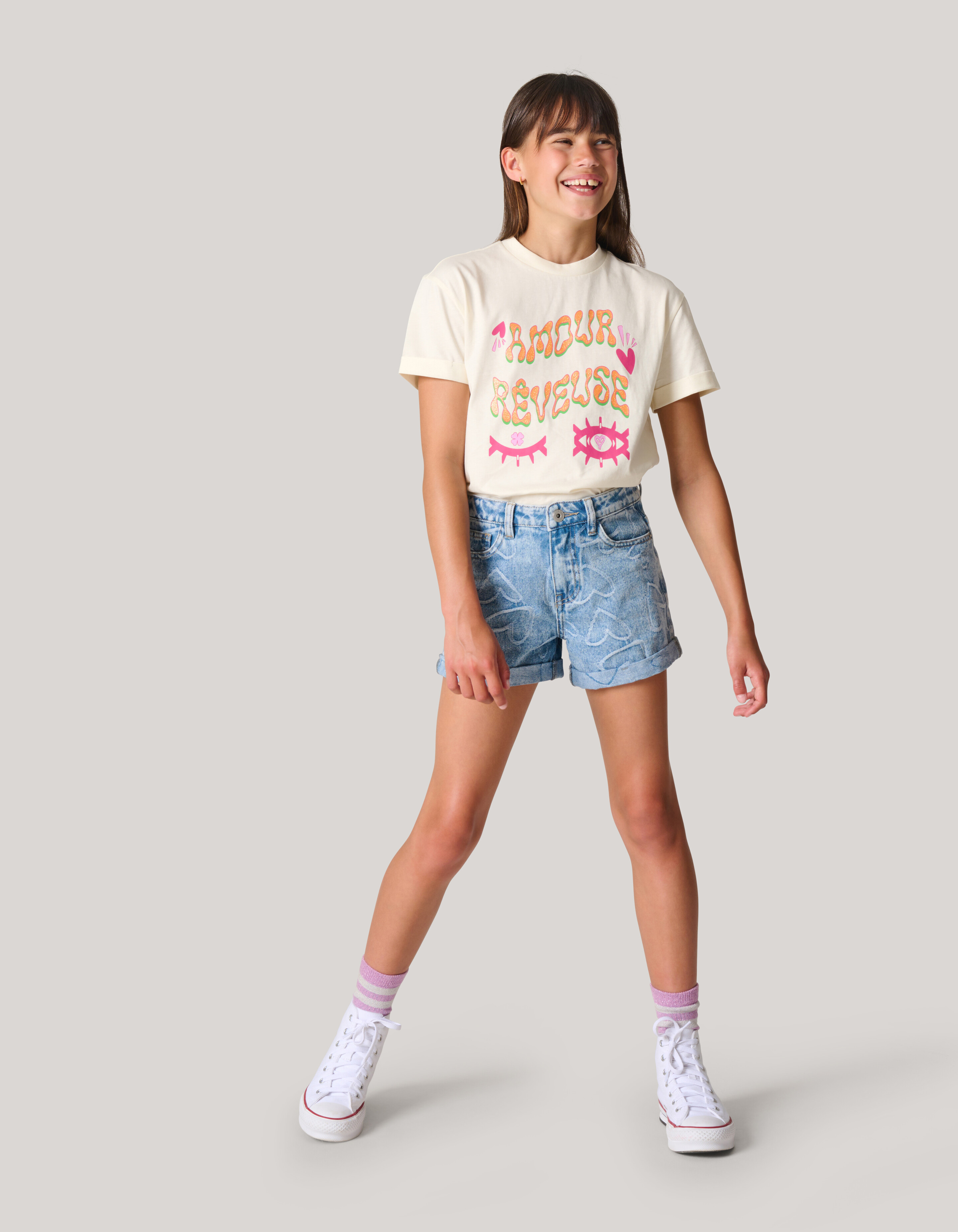 Artwork T-shirt Off White SHOEBY GIRLS