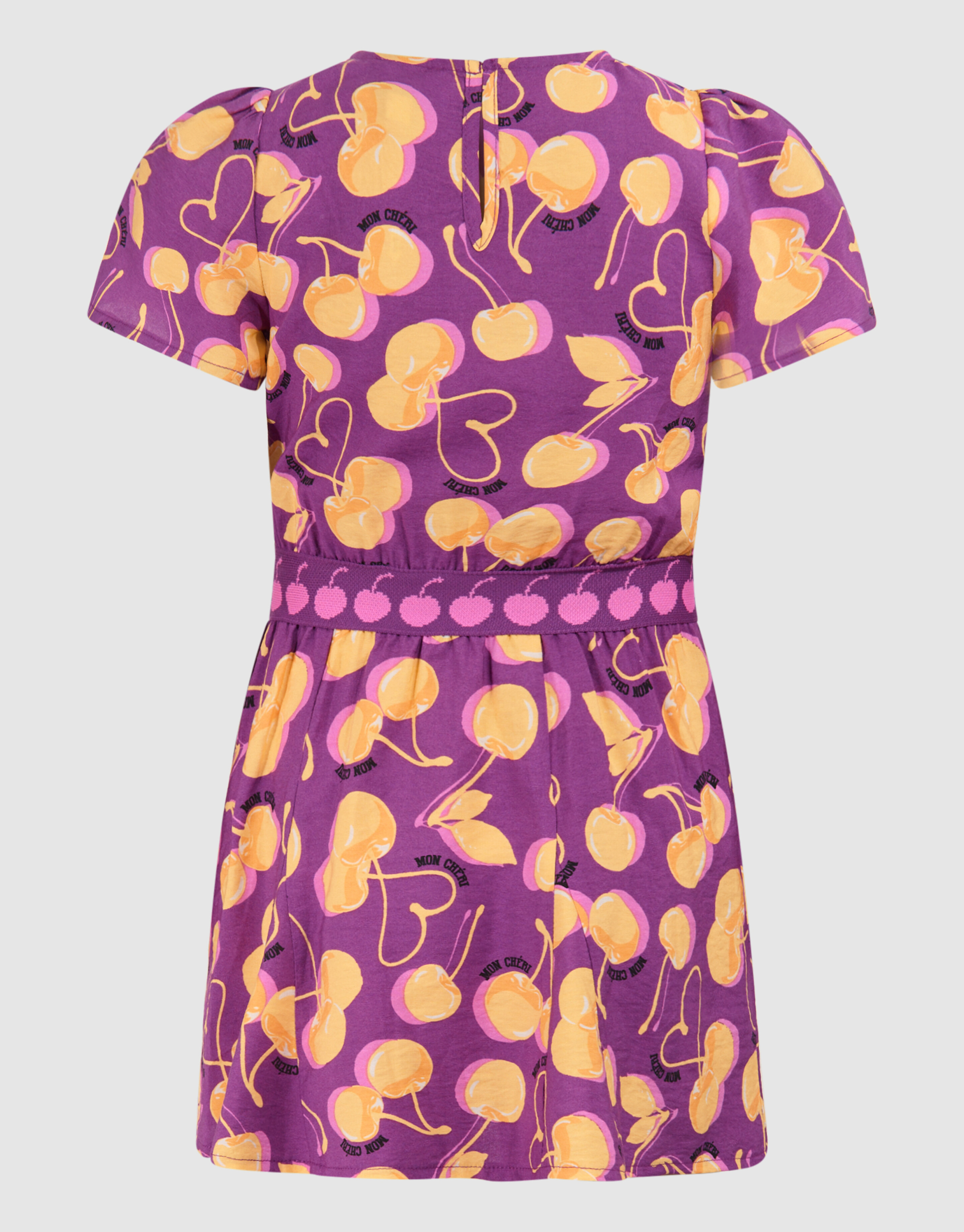 Fruit Artwork Kleid Dunkel Lila SHOEBY GIRLS