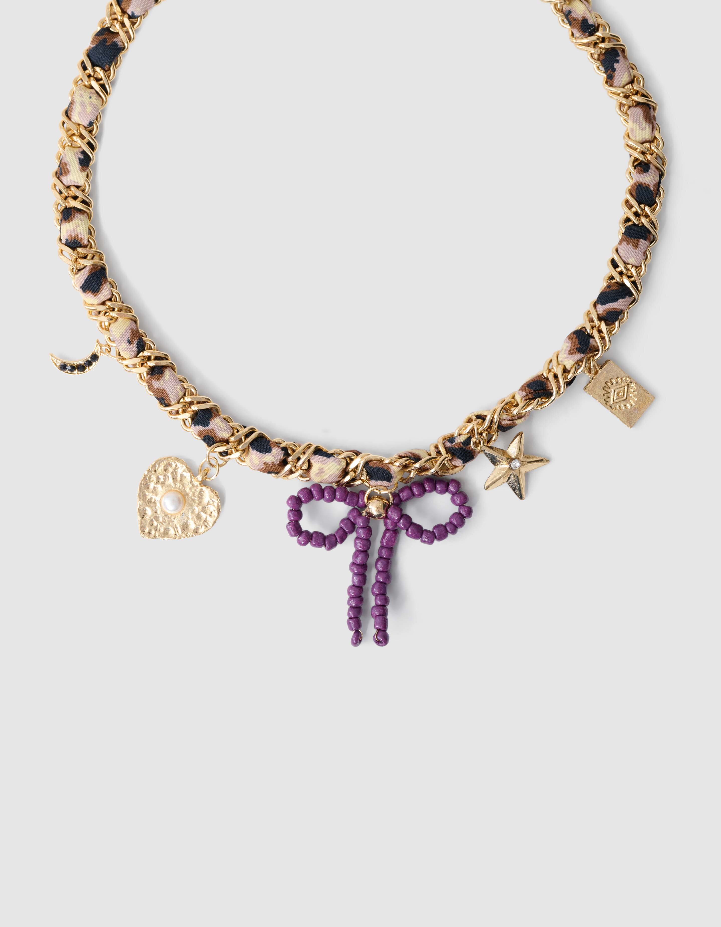 Kette mit Kettenanhänger Braun SHOEBY ACCESSOIRES