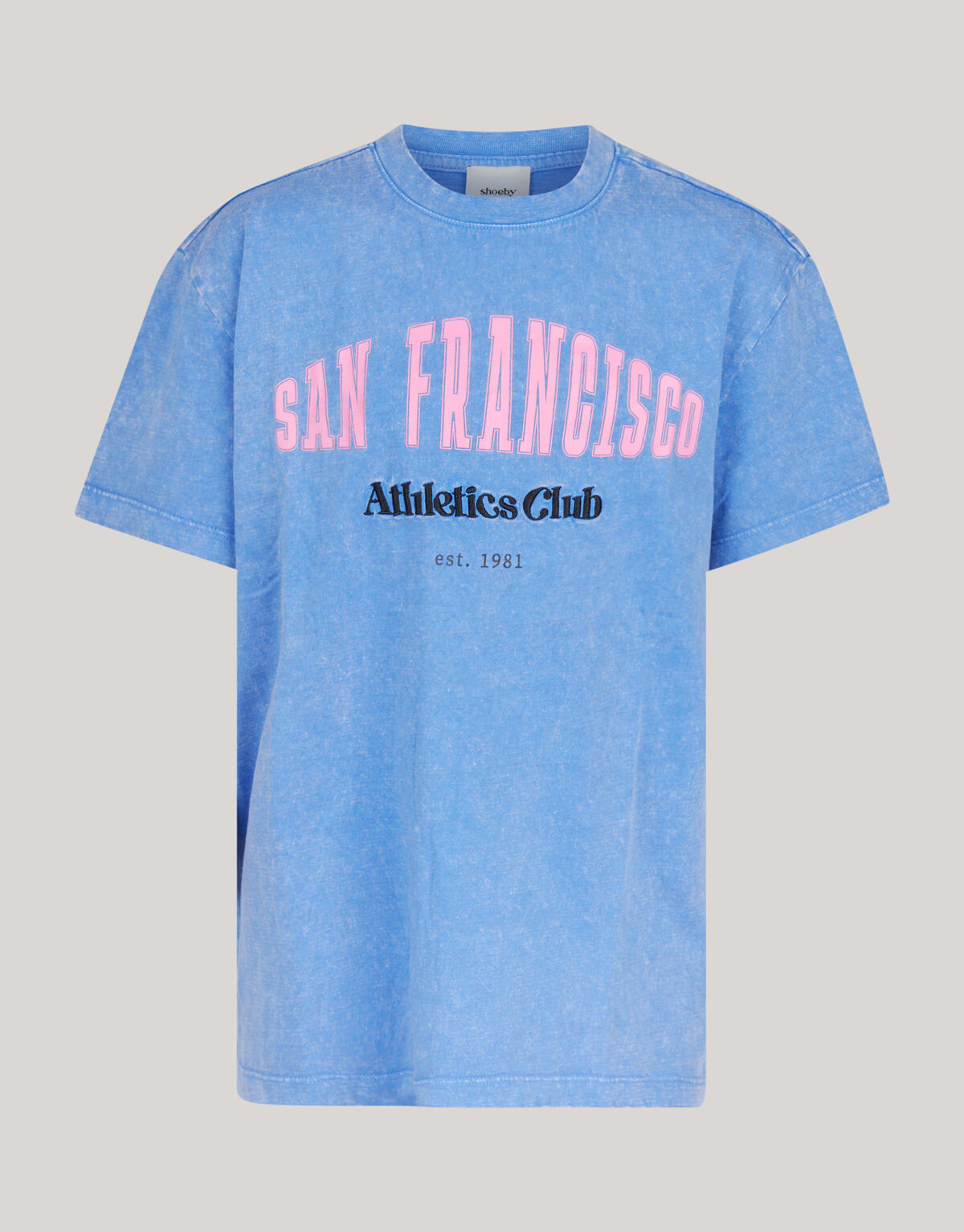 Kunstwerk T-shirt Blau SHOEBY GIRLS