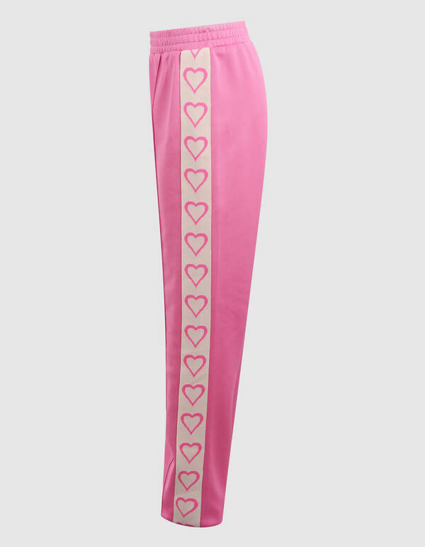 Sporty Heart Hose mit weitem Bein Rosa SHOEBY GIRLS