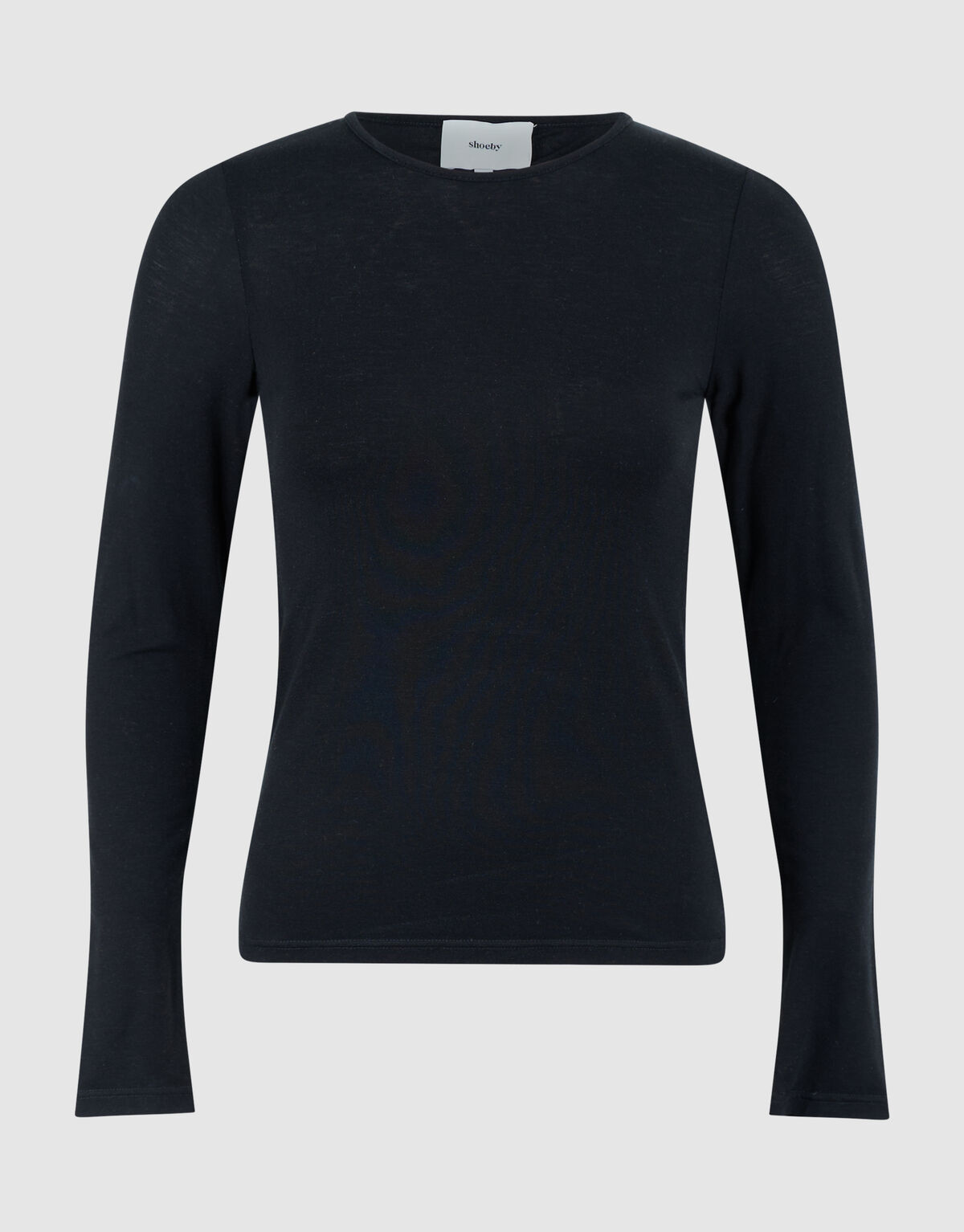 Weiche Longsleeve Top Schwarz SHOEBY WOMEN