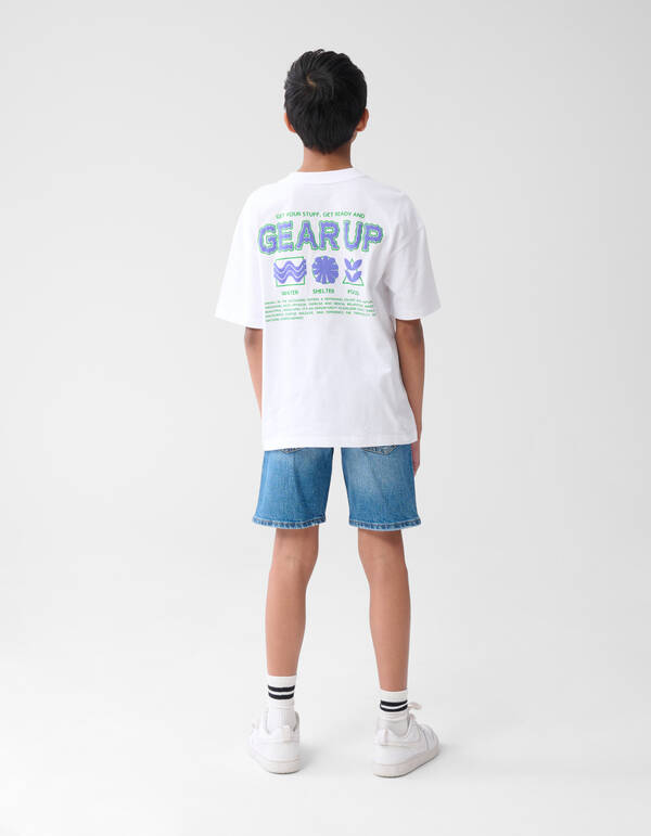 Denim Short Mediumstone SHOEBY BOYS