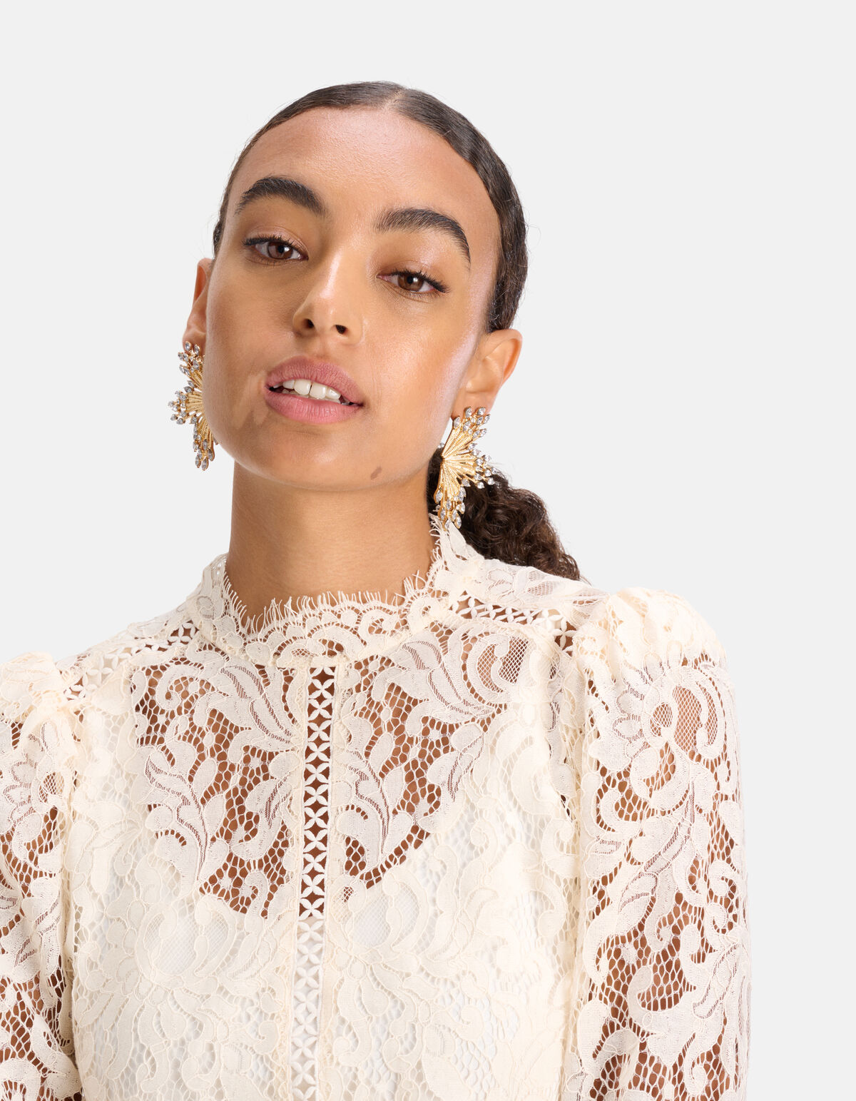 Spitzentop Offwhite SHOEBY WOMEN