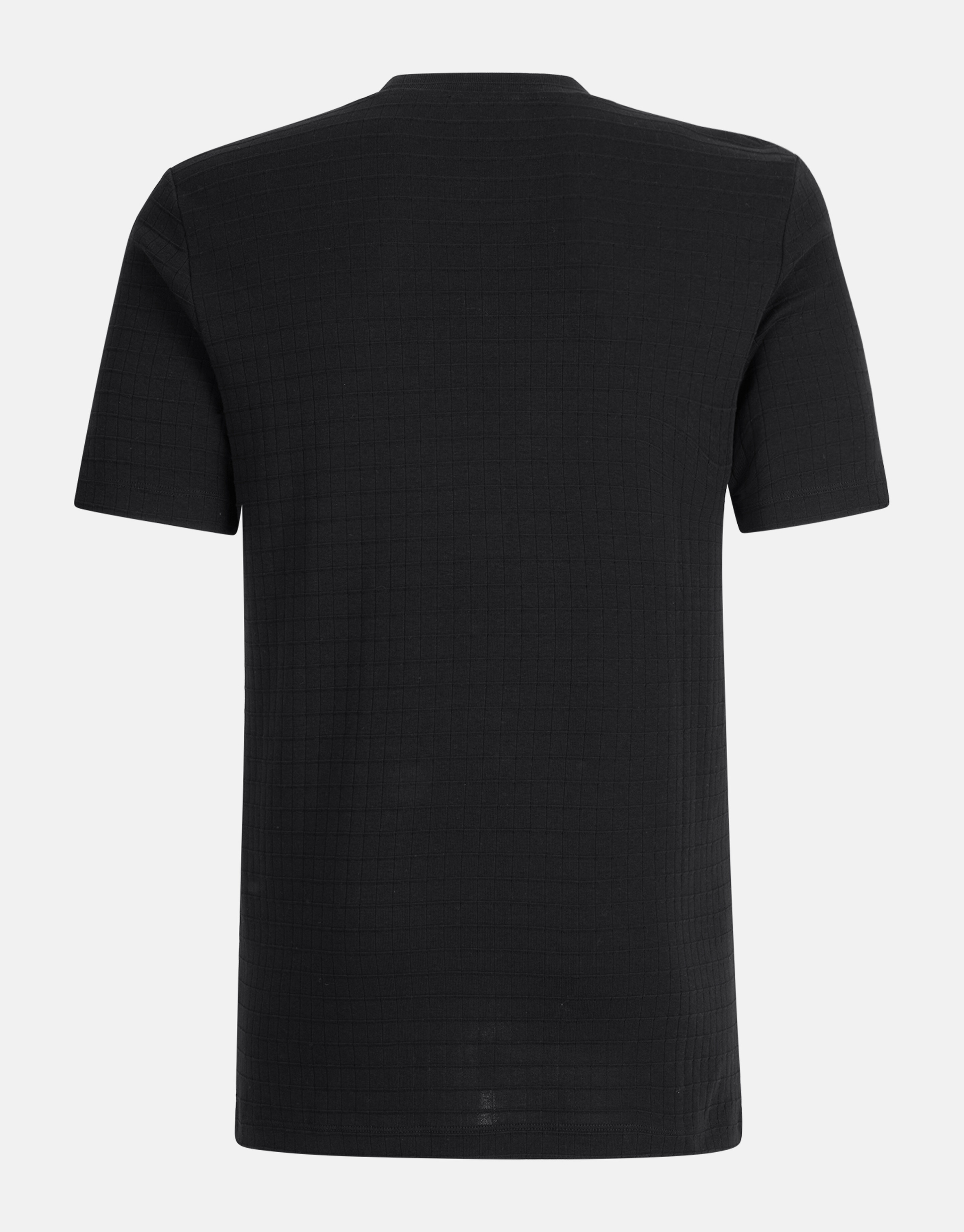 Struktur T-Shirt Schwarz SHOEBY MEN