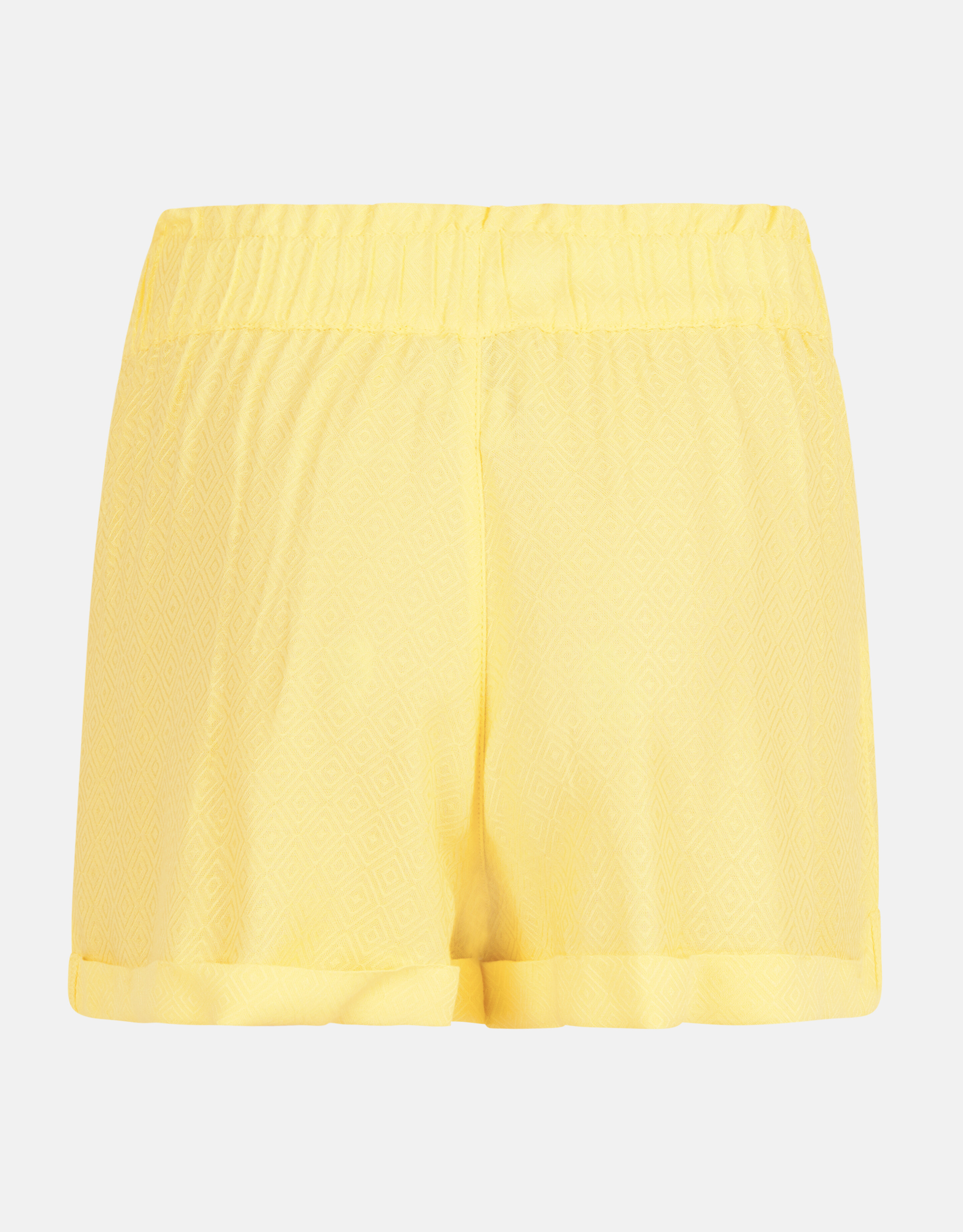 Jacquard Short Gelb SHOEBY GIRLS