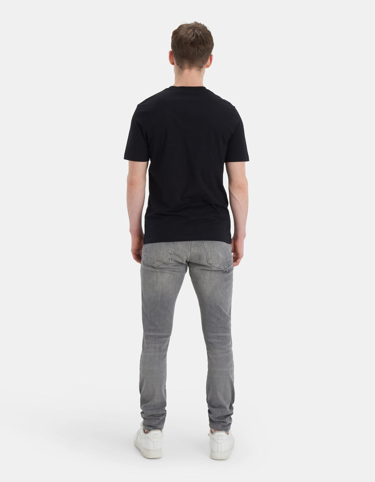 T-Shirt mit kleinem Aufdruck REFILL