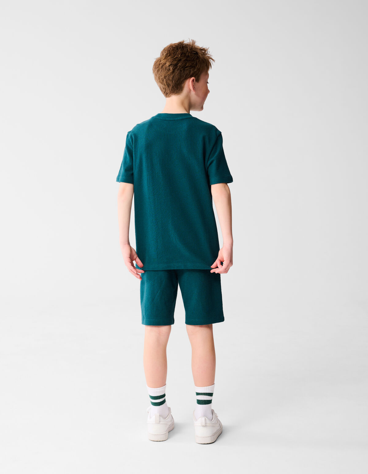 Text Kurz Dunkelgr&uuml;n SHOEBY BOYS