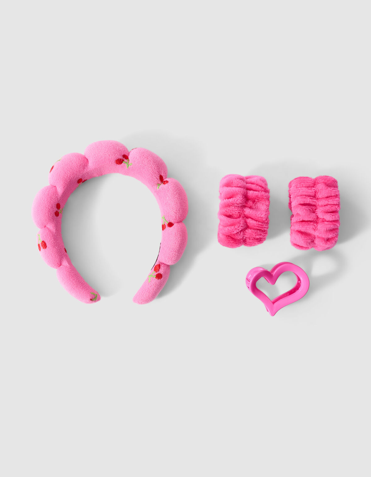 Cherry-Routine-Set Dunkelrosa SHOEBY ACCESSOIRES