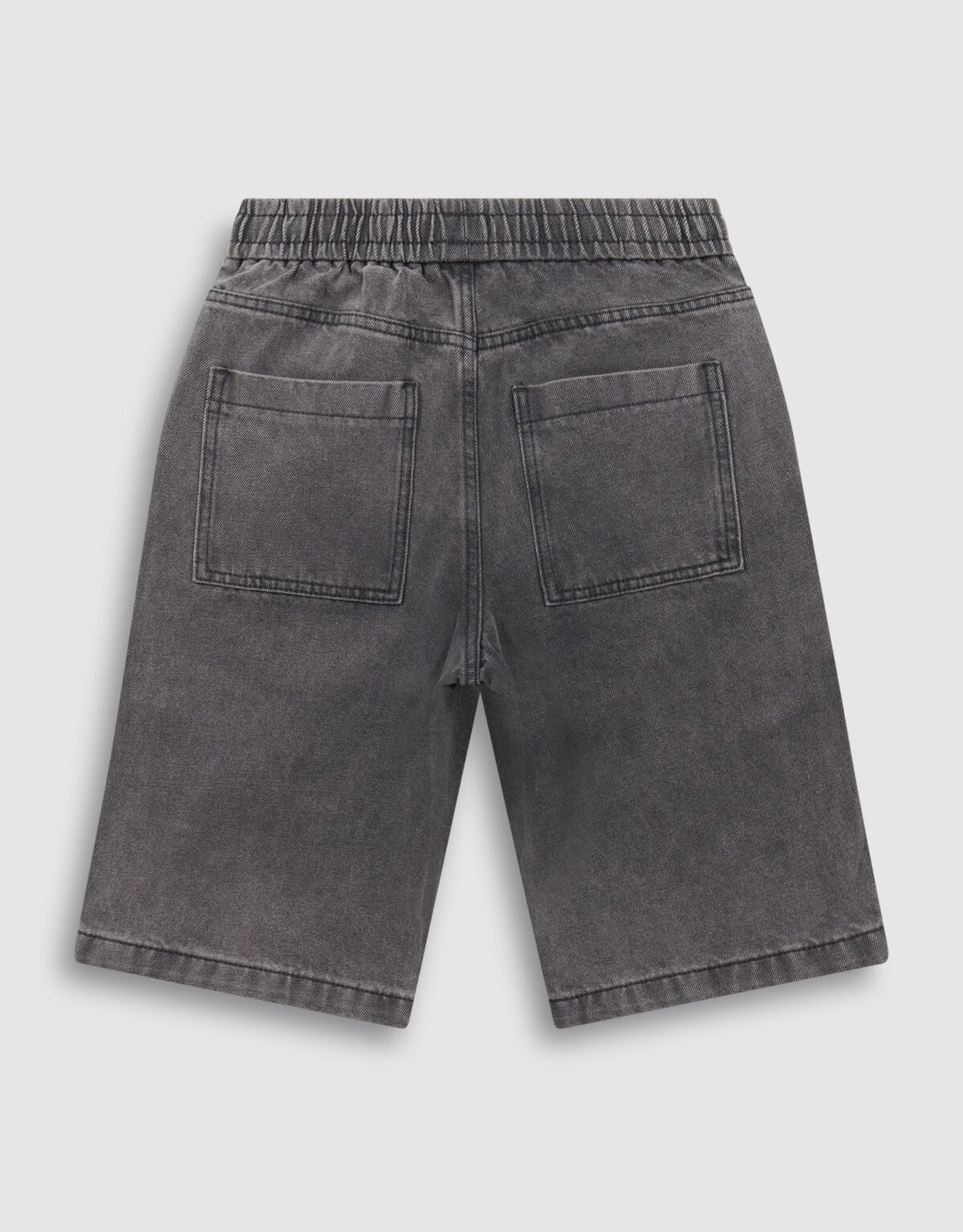 Sportliche Jeansshorts Grau SHOEBY BOYS