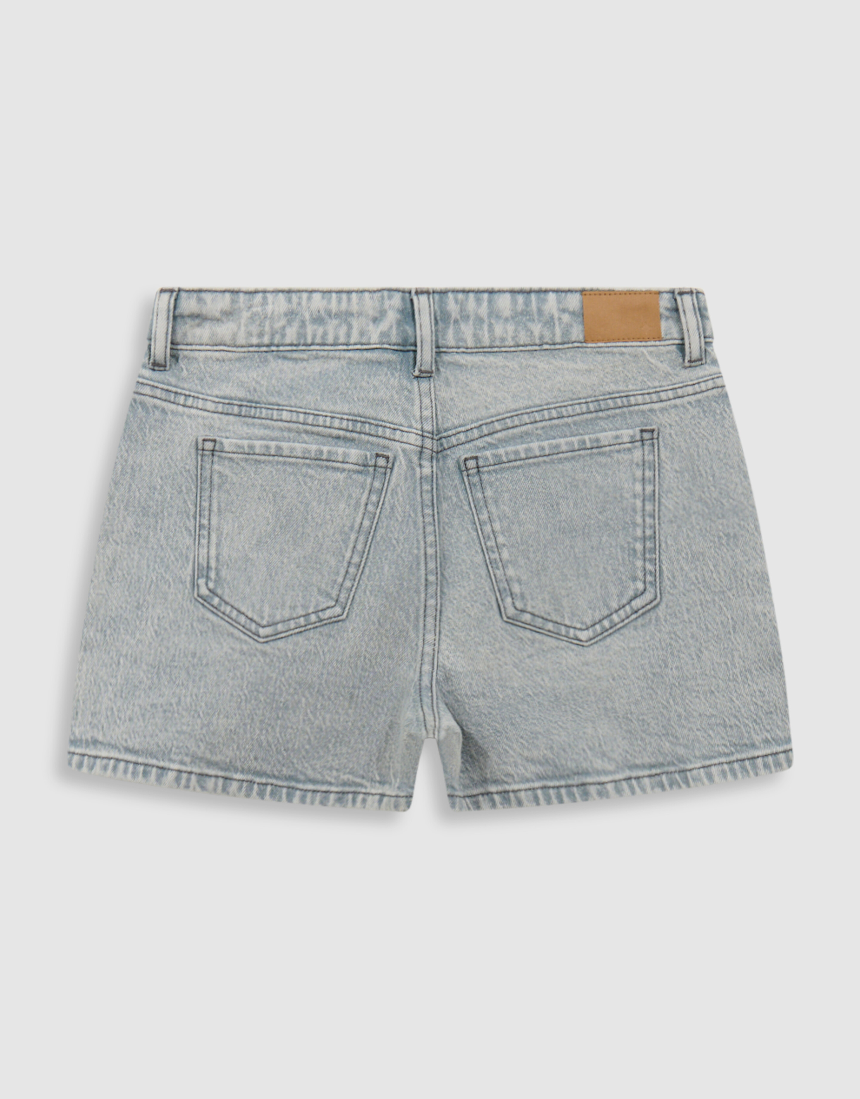 Sportliche Strass Shorts Grau SHOEBY GIRLS