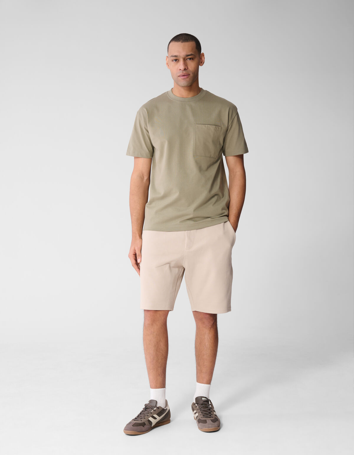 Pocket T-Shirt Khaki SHOEBY MEN