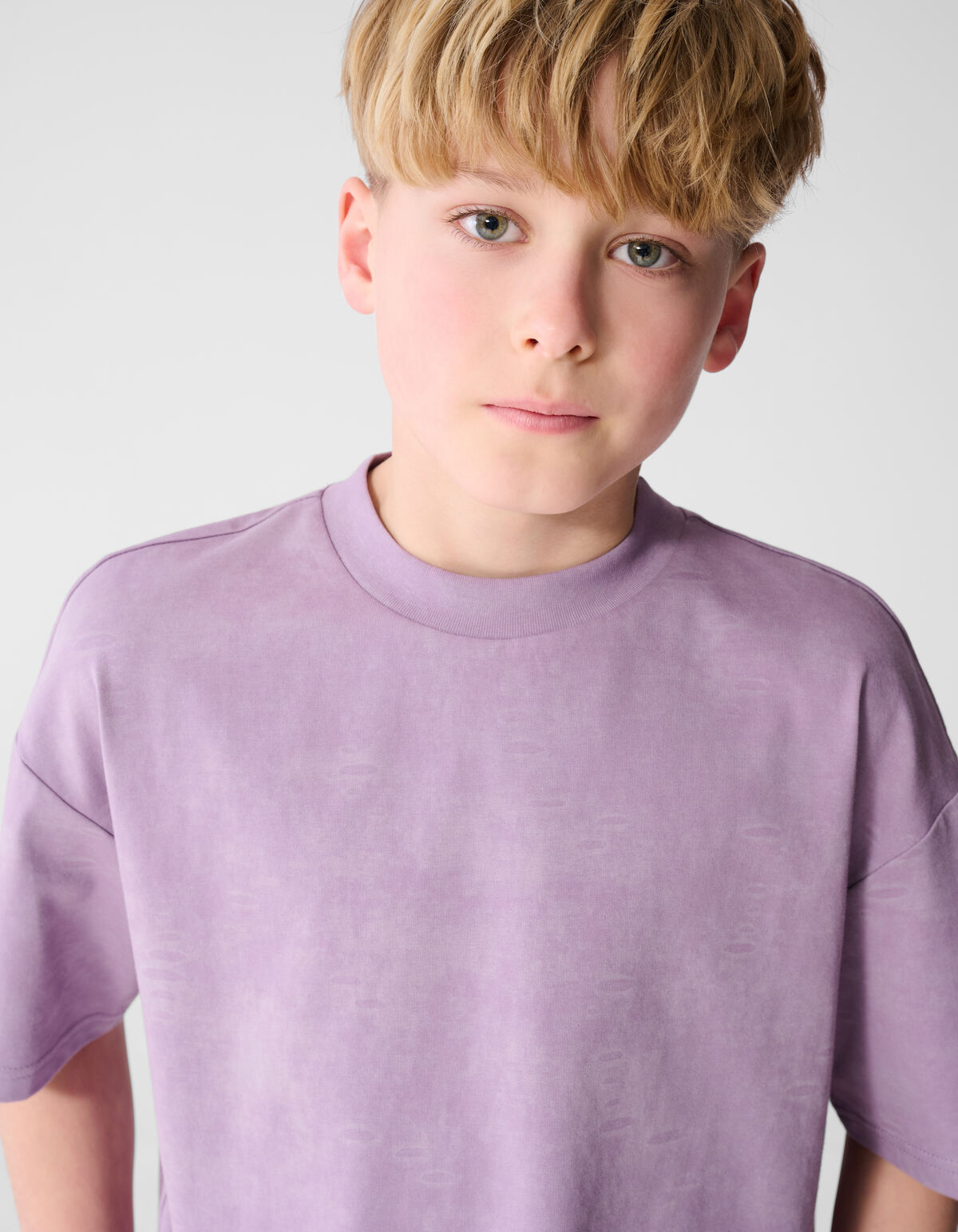 Oversized Washed Label T-Shirt Helllila SHOEBY BOYS
