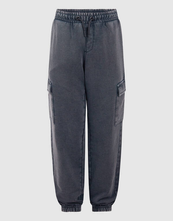 Loose Fit Cargo Hose Dunkelgrau SHOEBY BOYS