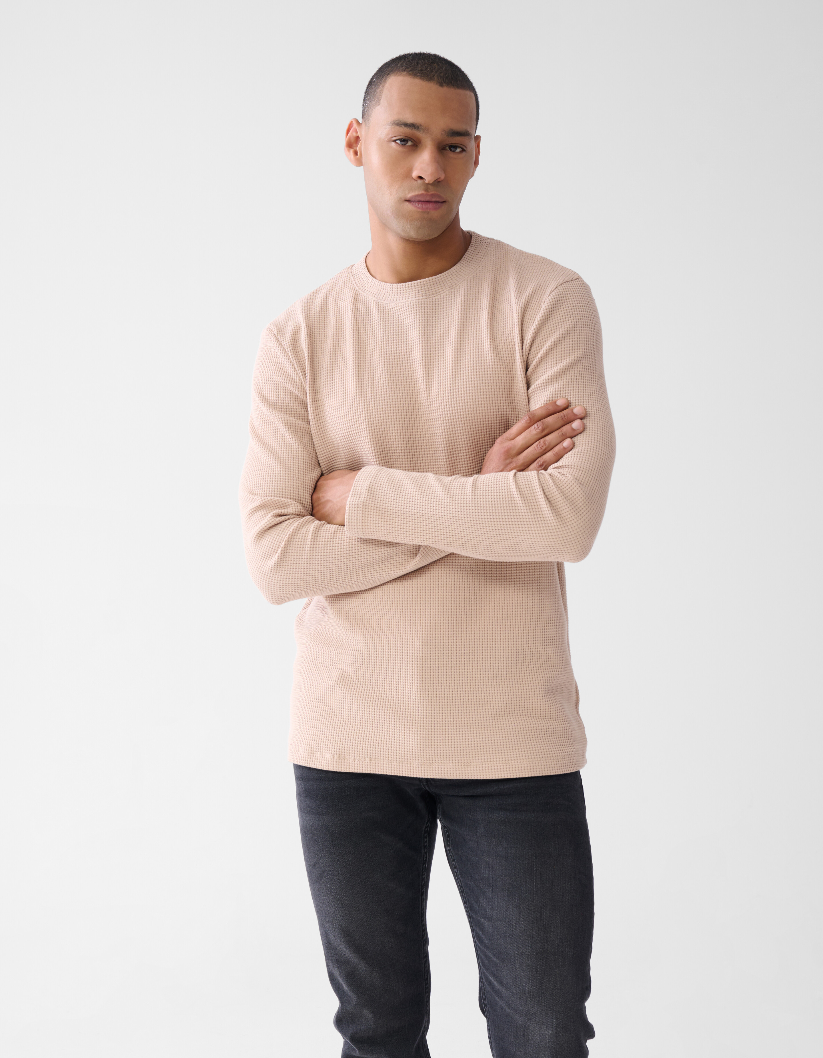Jersey-T-Shirt Sand SHOEBY MEN