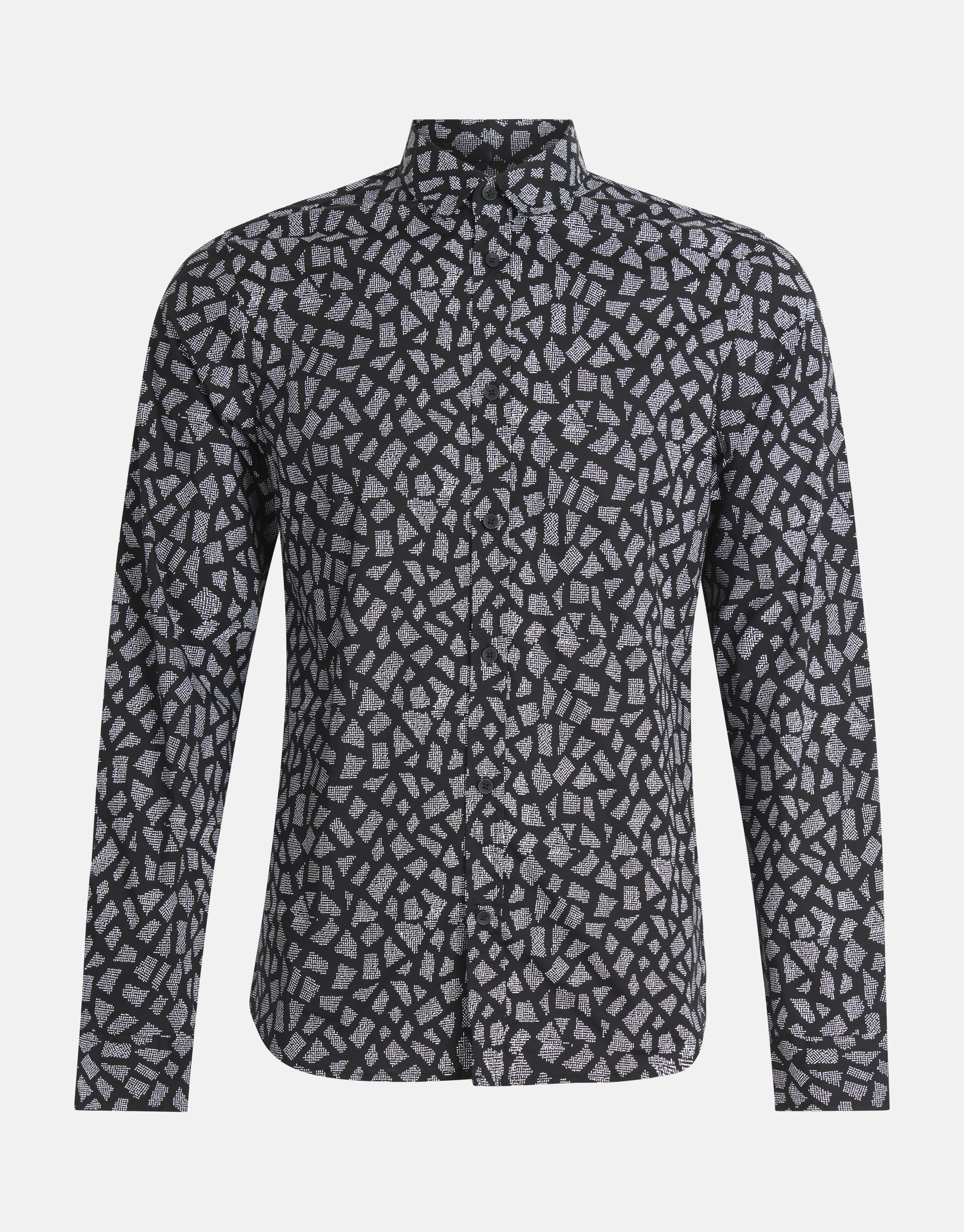 Grafik-Shirt Schwarz SHOEBY MEN