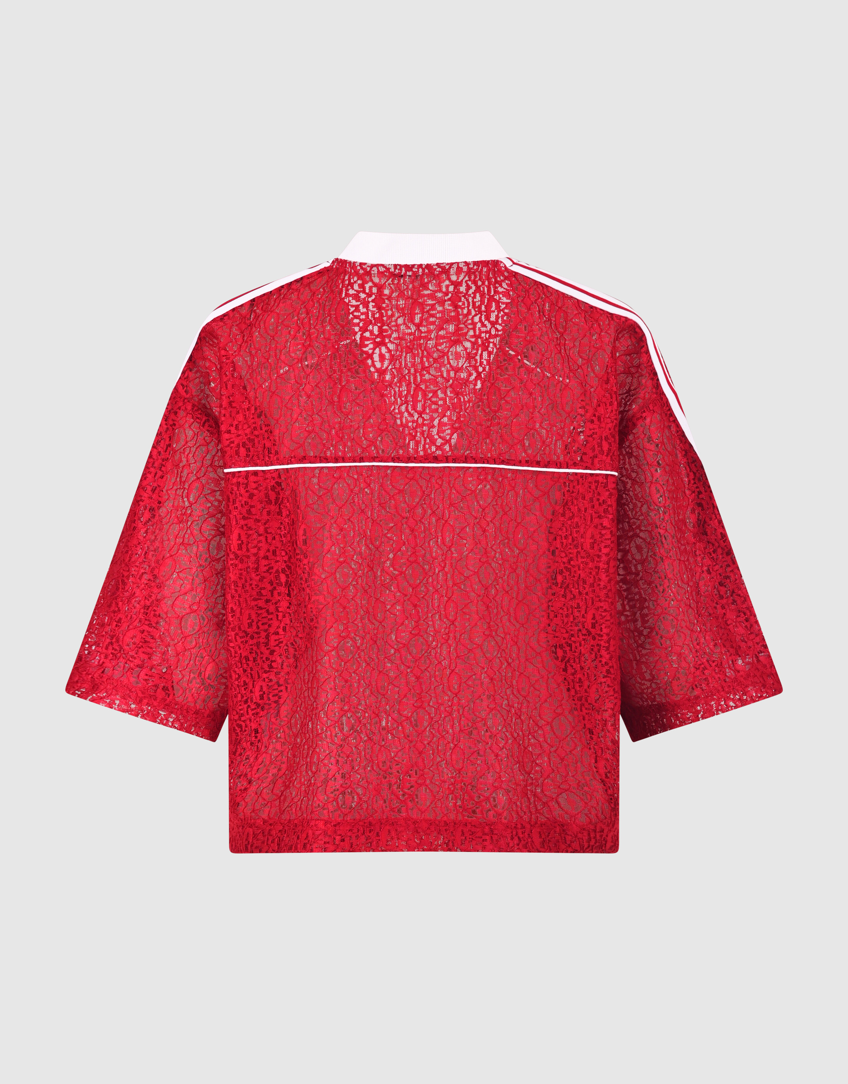 Sportliches Spitzen-T-Shirt Rot SHOEBY WOMEN