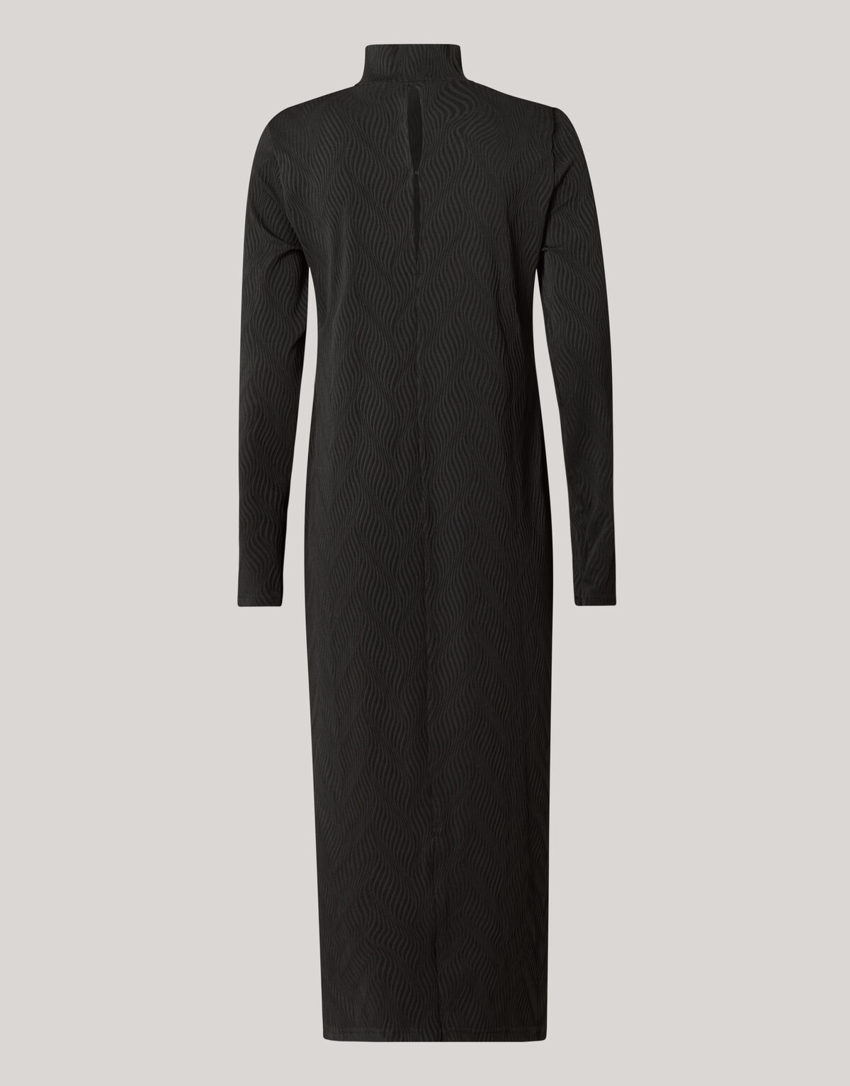 Struktur Swirl Kleid Schwarz SHOEBY WOMEN