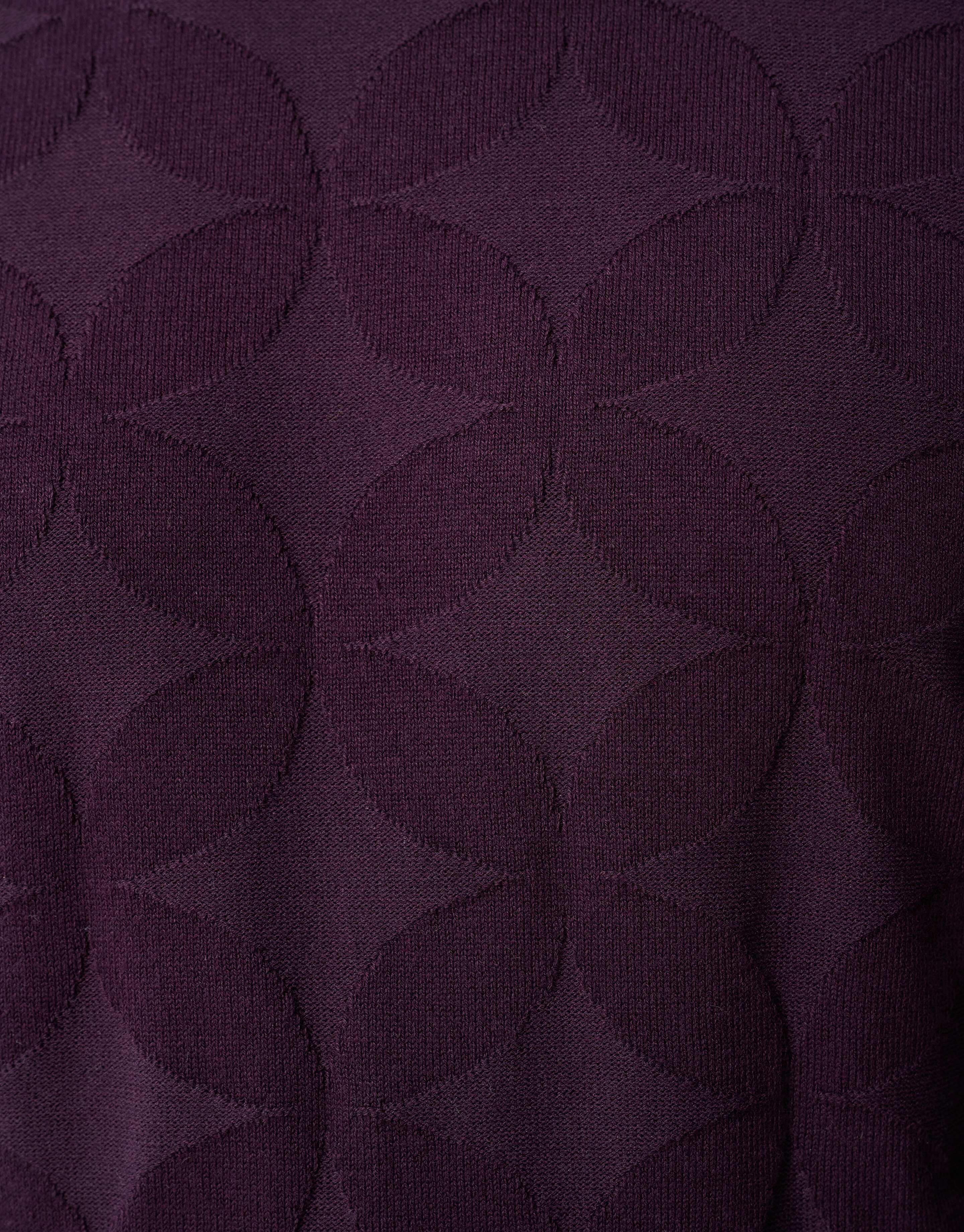 Glitzernder Strickpullover, Dunkelrot SHOEBY MEN