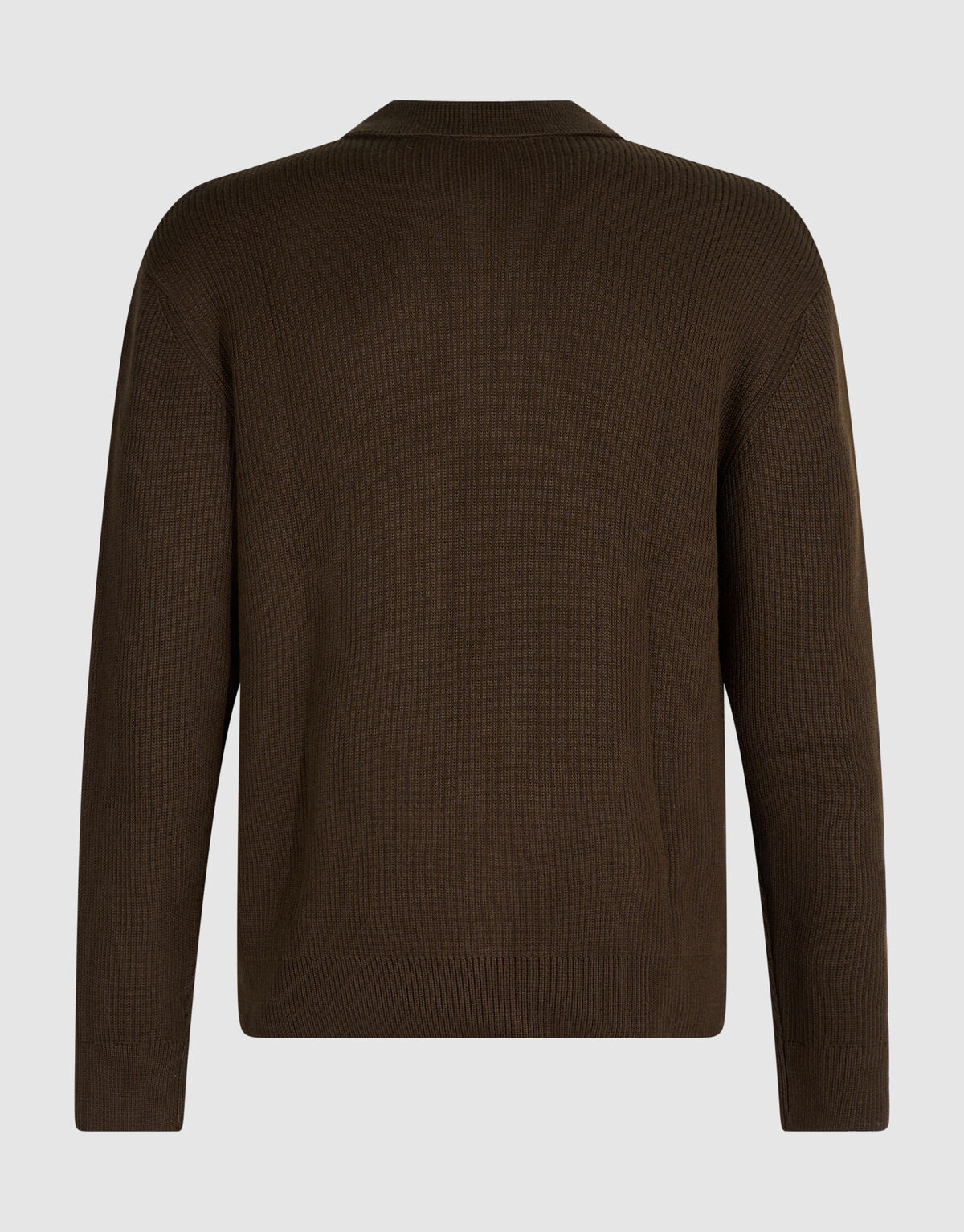 Heavy Strickpolo Braun SHOEBY MEN
