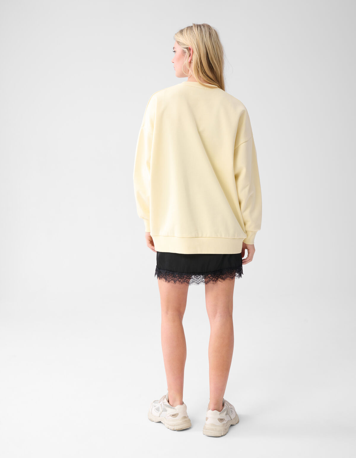 Tarocco Artwork Pullover Hellgelb SHOEBY WOMEN