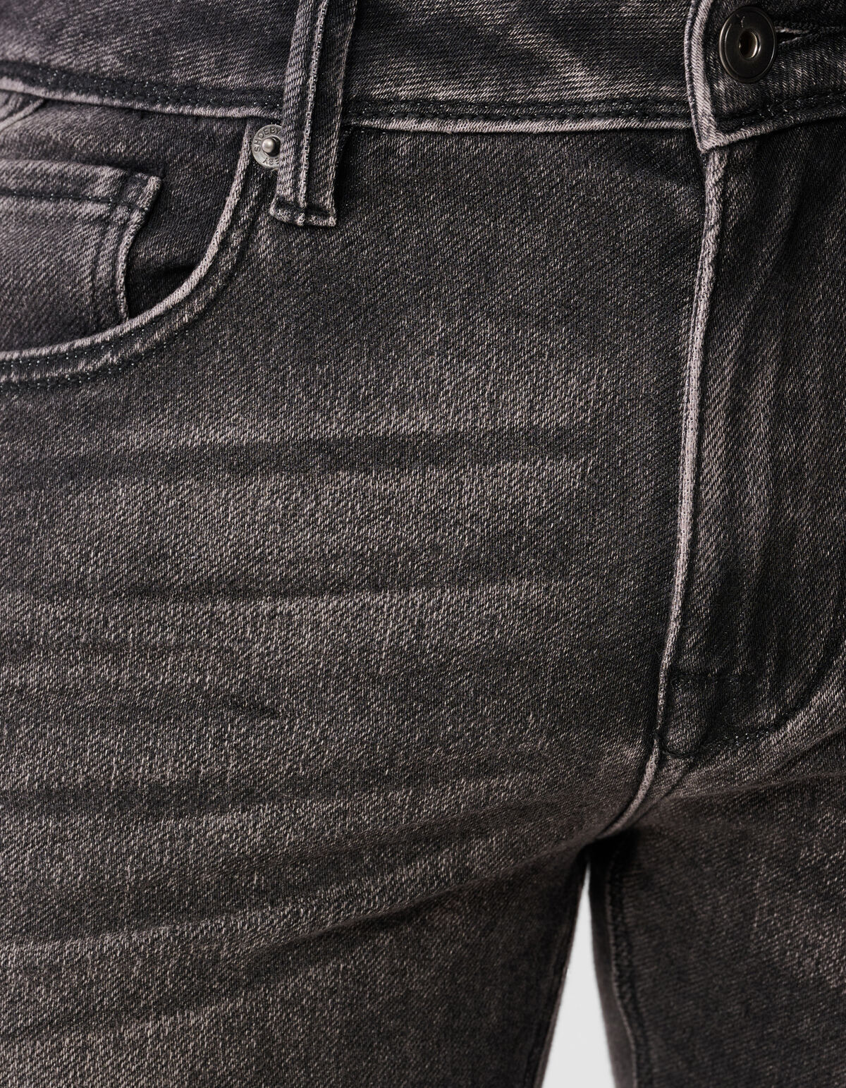 Schmale Jog-Jeans Grau L32 SHOEBY MEN