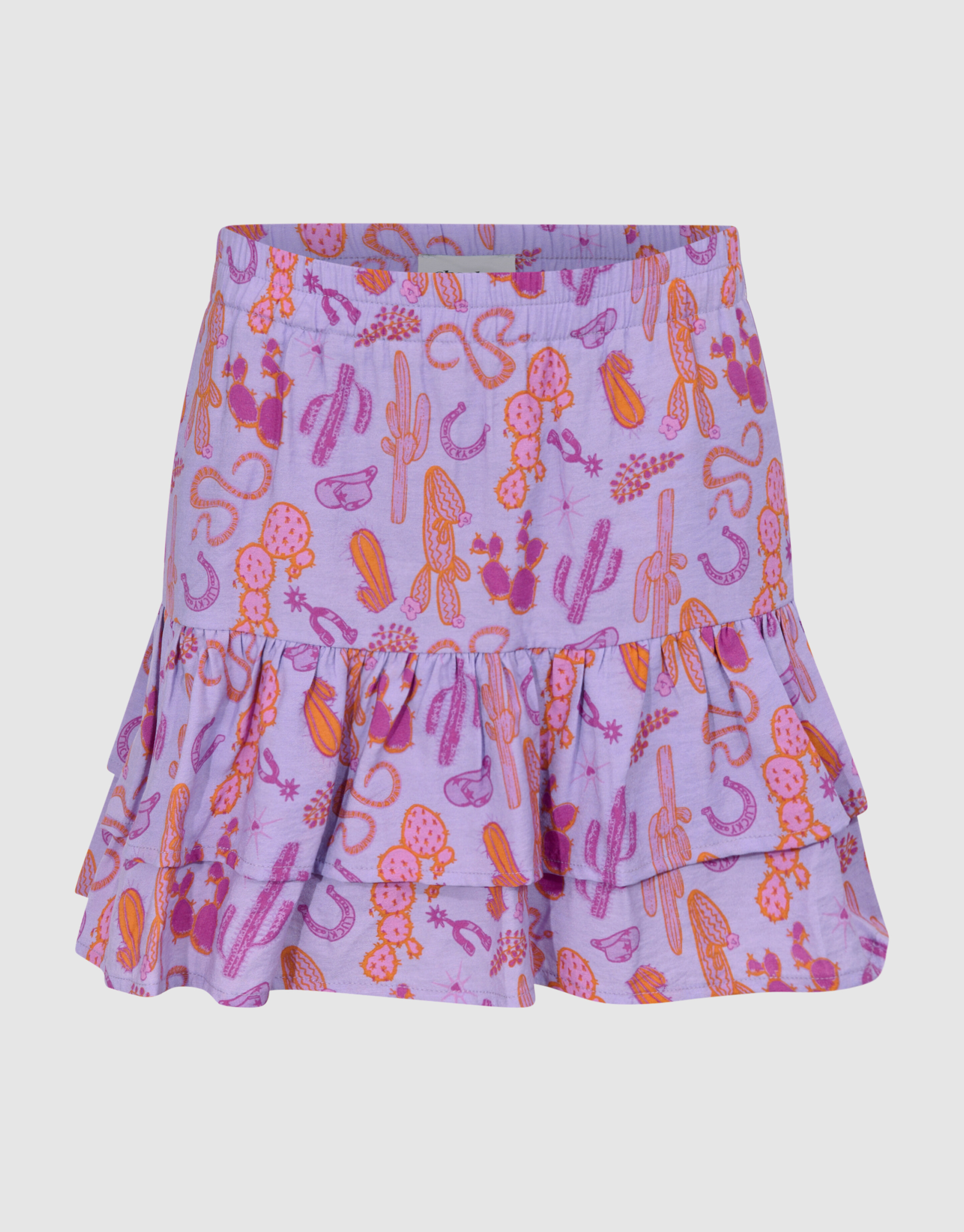 Bedruckter Rock Hellviolett SHOEBY GIRLS