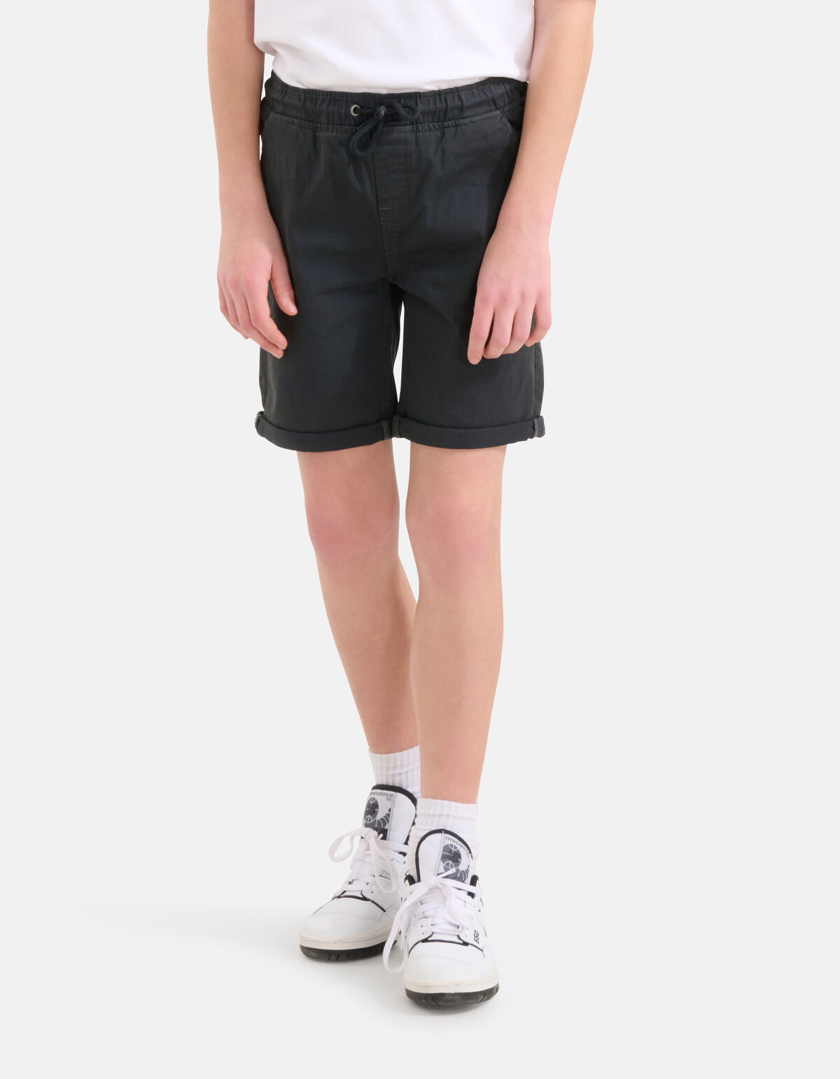 Casual Twill Short Dunkelgrau SHOEBY BOYS