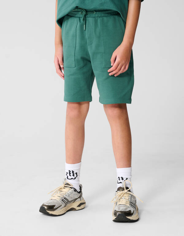 Pocket Short Dunkelgr&uuml;n SHOEBY BOYS