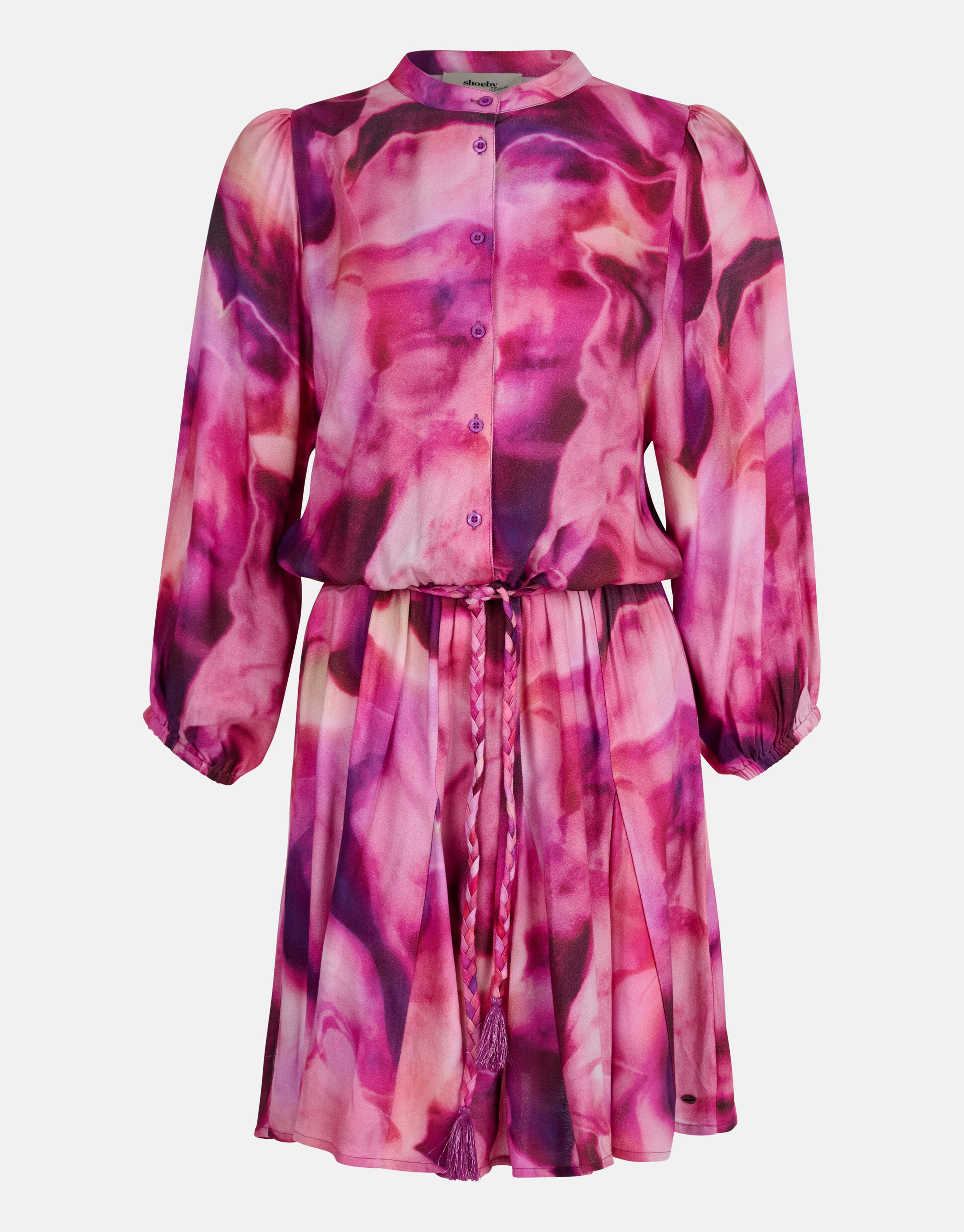 Tie Dye Print Kleid Pink von Nicolette SHOEBY WOMEN