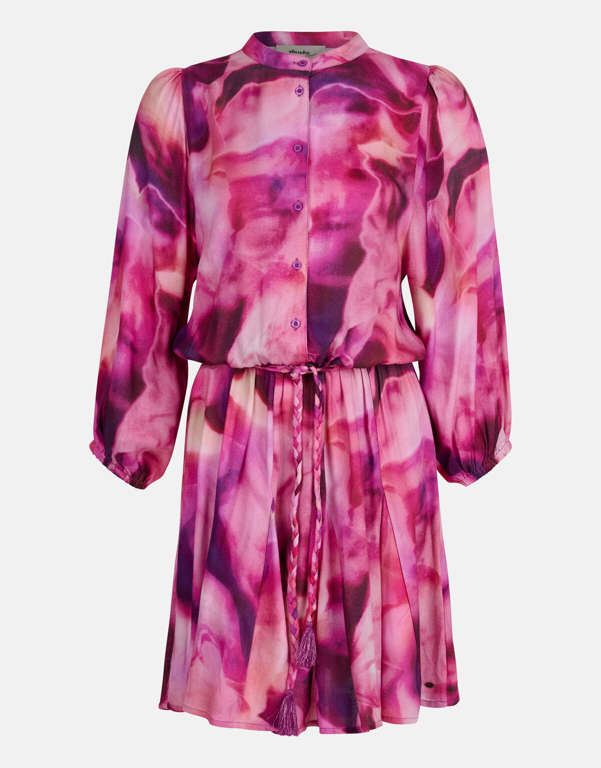 Tie Dye Print Kleid Pink SHOEBY WOMEN