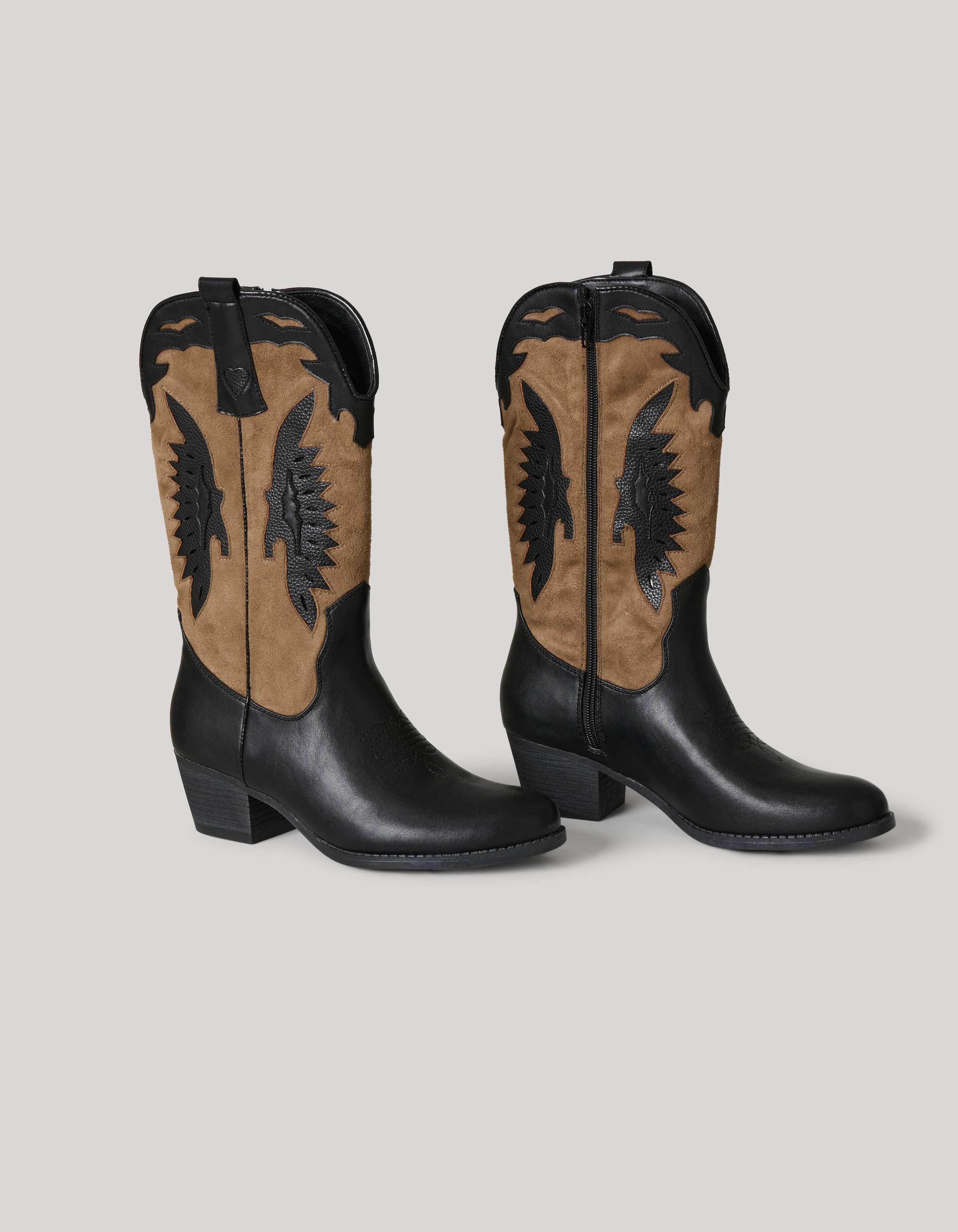 Cowboystiefel Schwarz SCHOENEN SHOEBY
