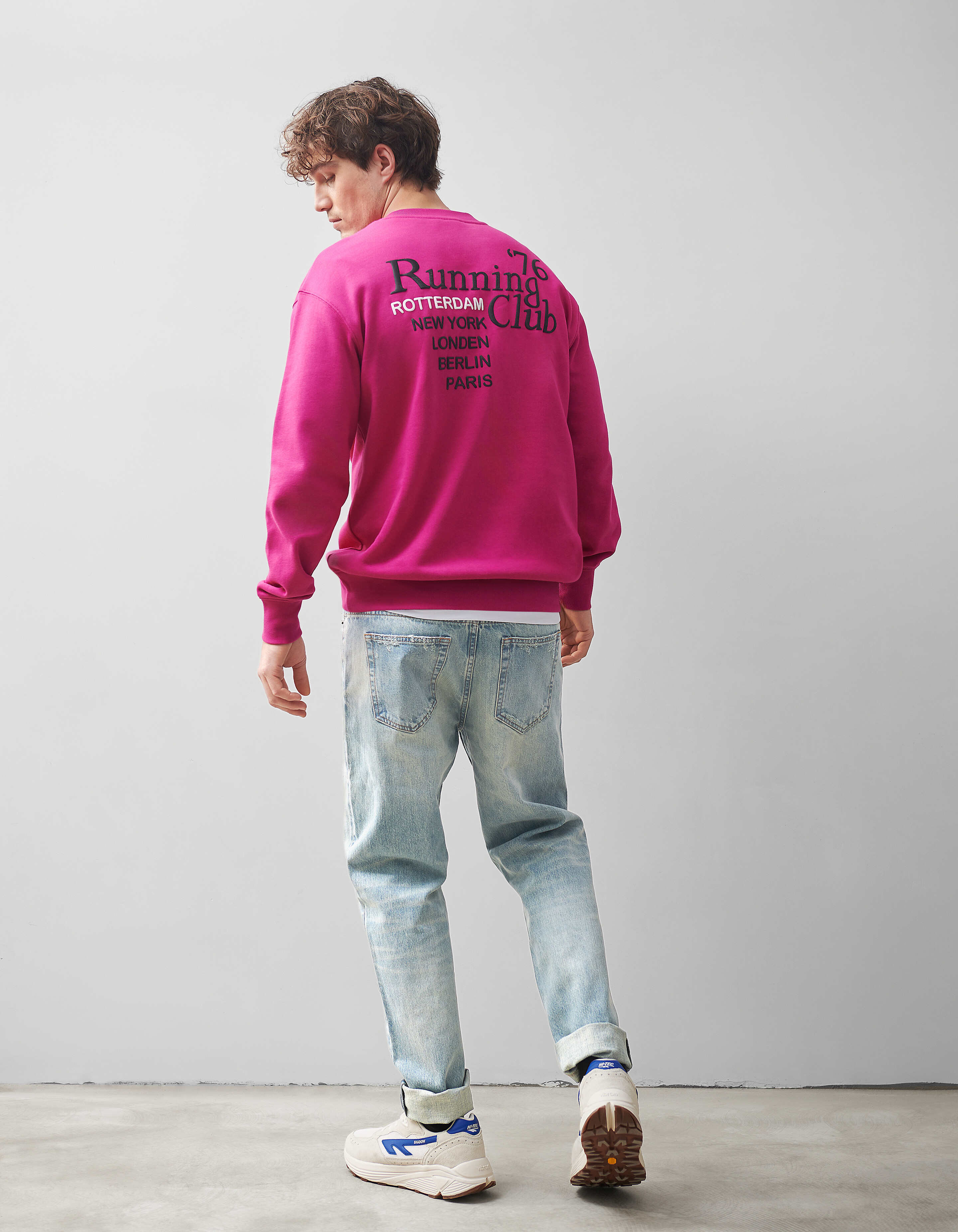 Pullover Dunkelrosa SHOEBY MEN