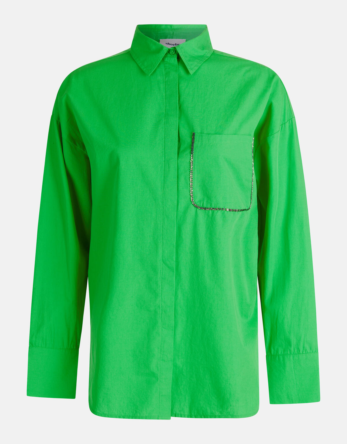 Popeline-Bluse Grün von Mieke SHOEBY WOMEN