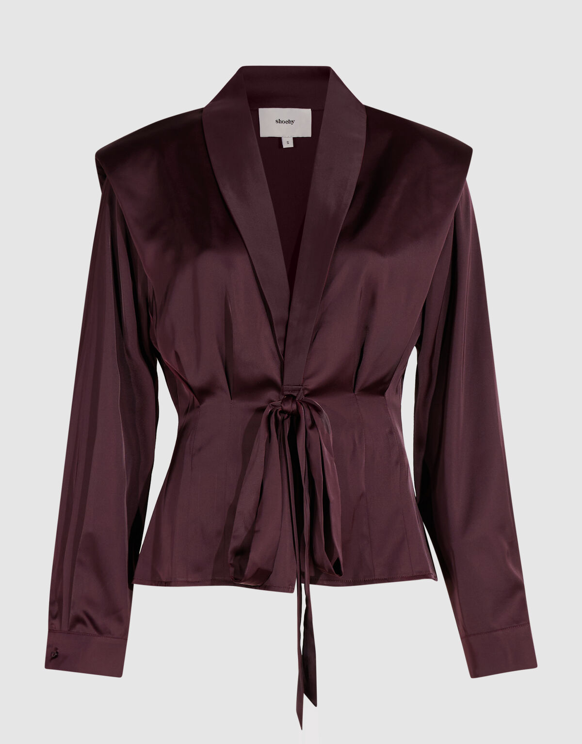 Taillierte Bluse Dunkelrot By Mieke SHOEBY WOMEN
