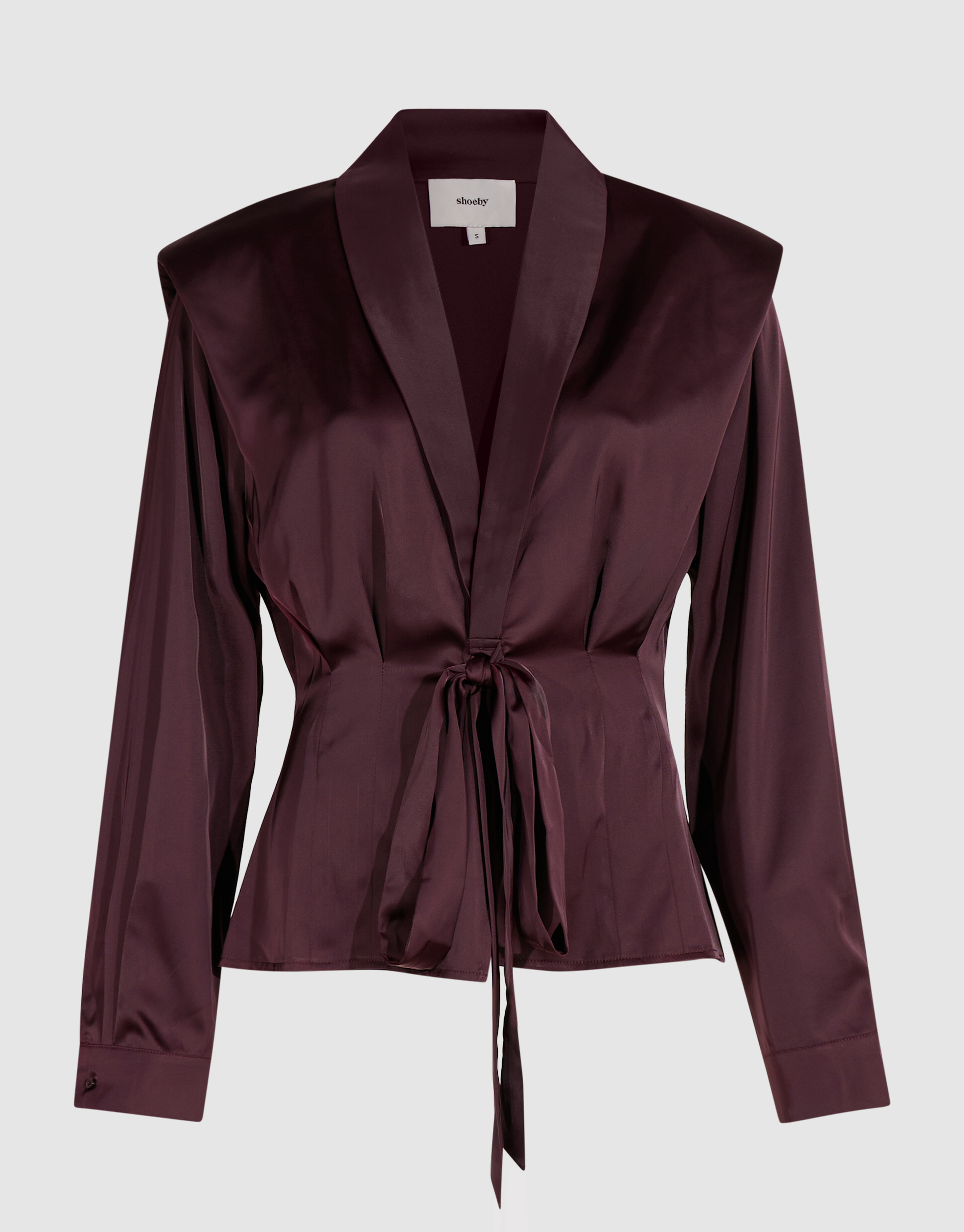 Taillierte Bluse Dunkelrot By Mieke SHOEBY WOMEN