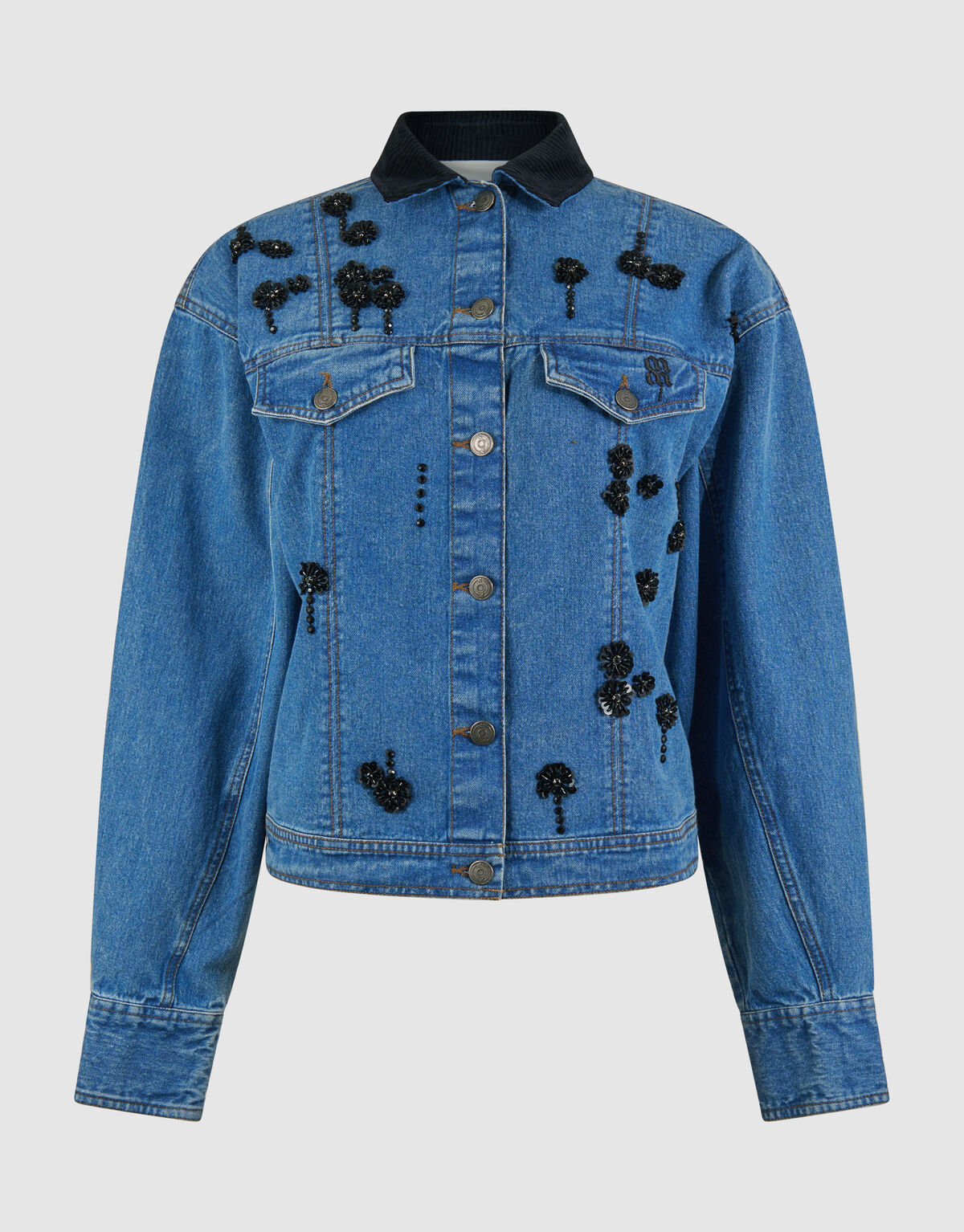 Verzierte Jeansjacke Blau von Mieke SHOEBY WOMEN