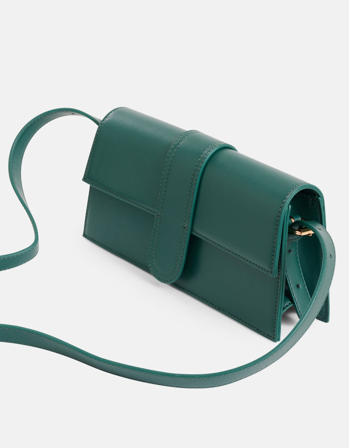 Rechteckige Tasche Dunkelgr&uuml;n SHOEBY ACCESSOIRES