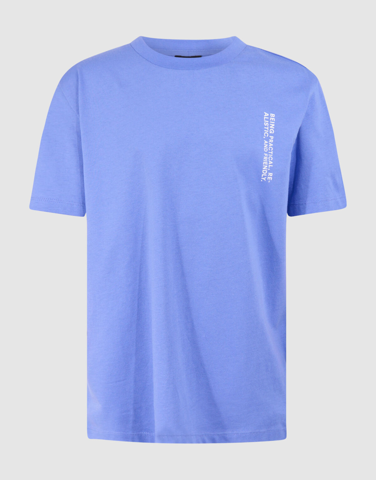 Text-T-Shirt Blau SHOEBY BOYS