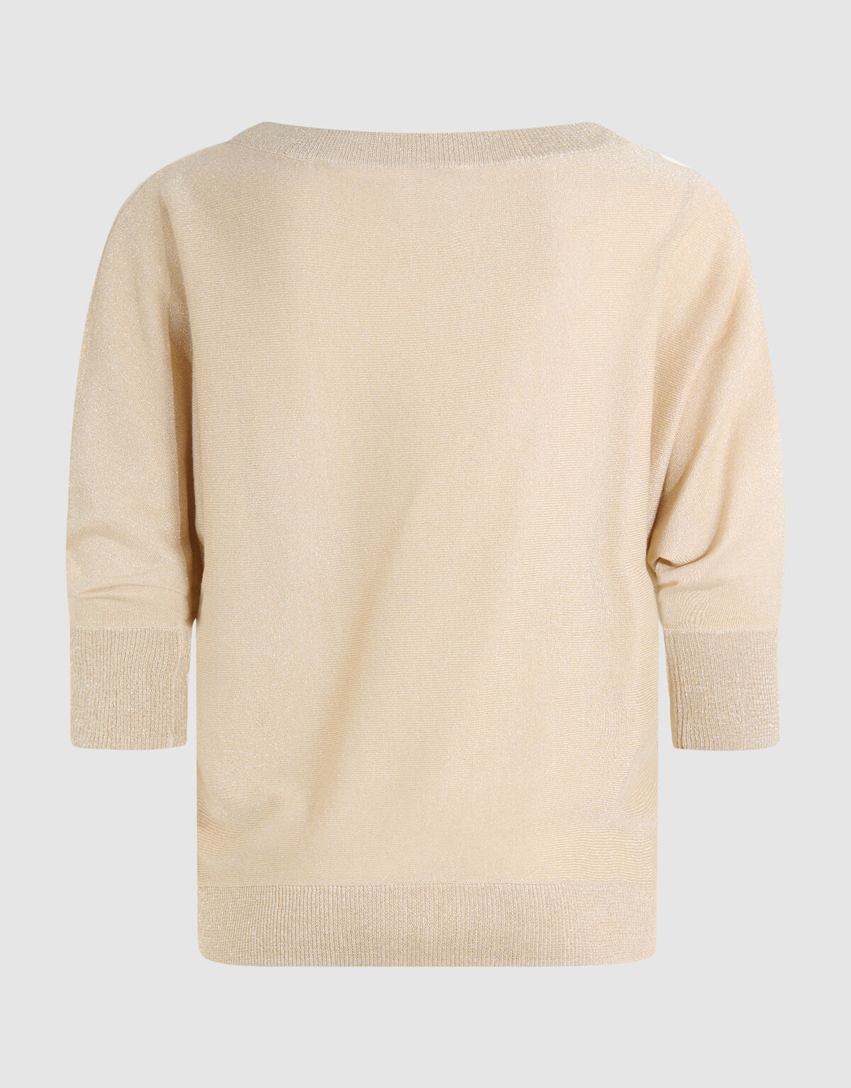 Glitzer-Fledermauspullover Beige SHOEBY WOMEN