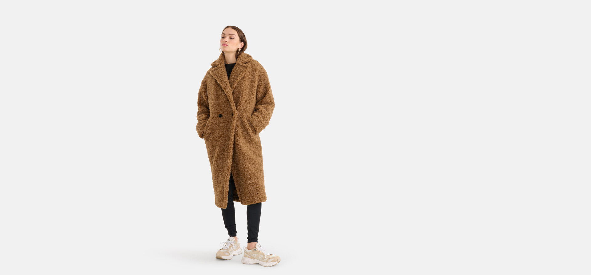 Teddyjacke Braun SHOEBY WOMEN