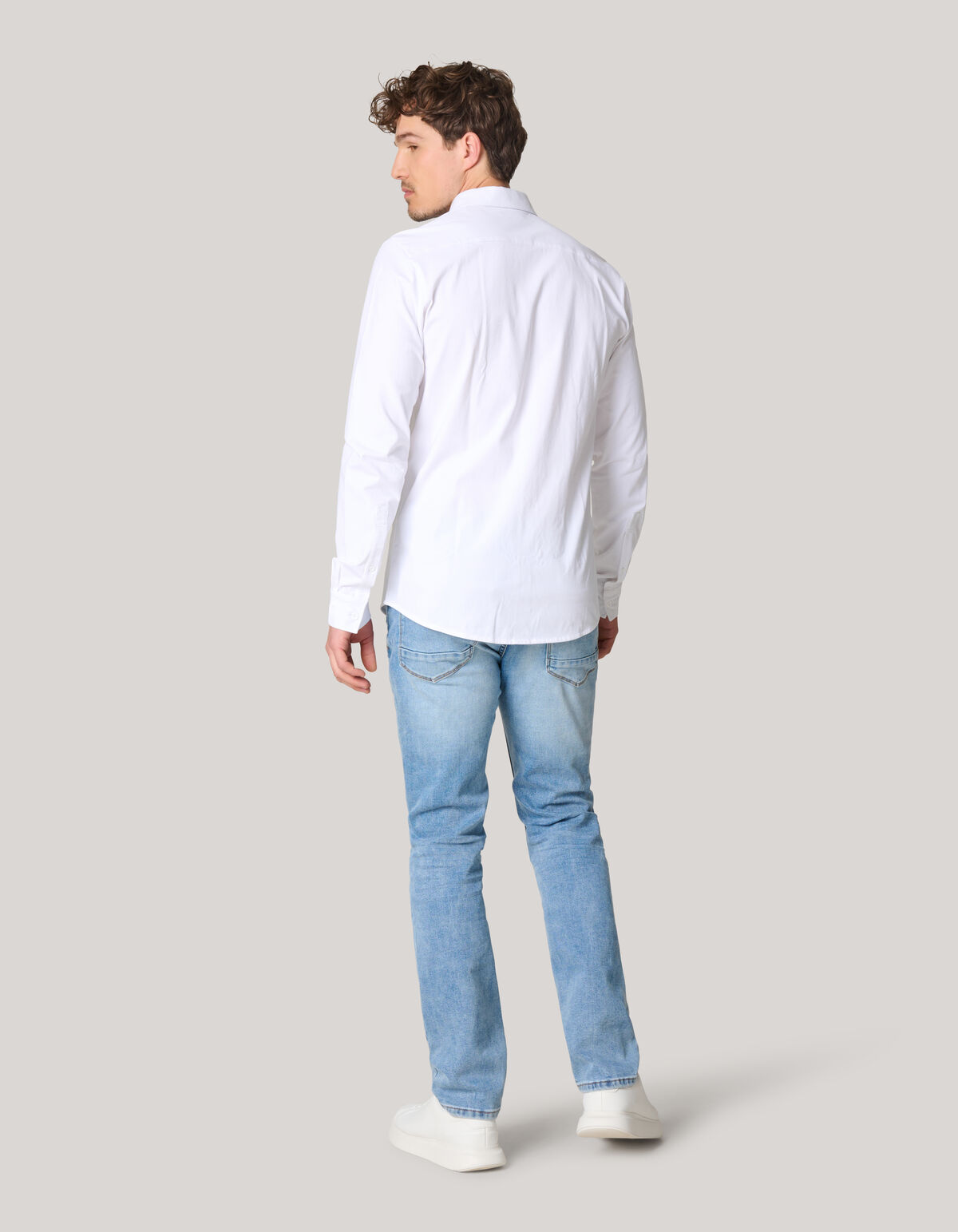 Straight Fit Jeans Bleached L30 SHOEBY MEN