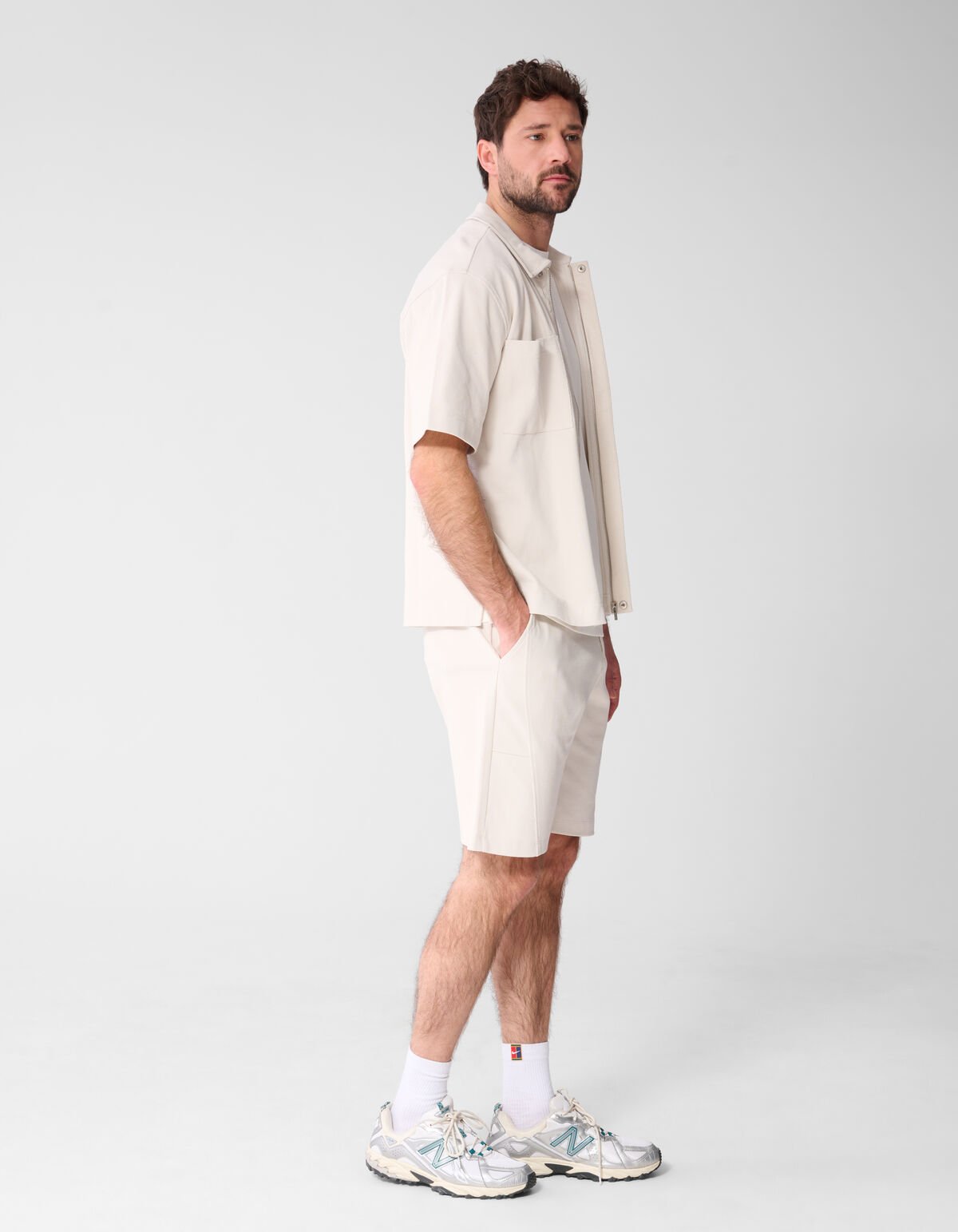 Insert Seam Short Hellgrau SHOEBY MEN