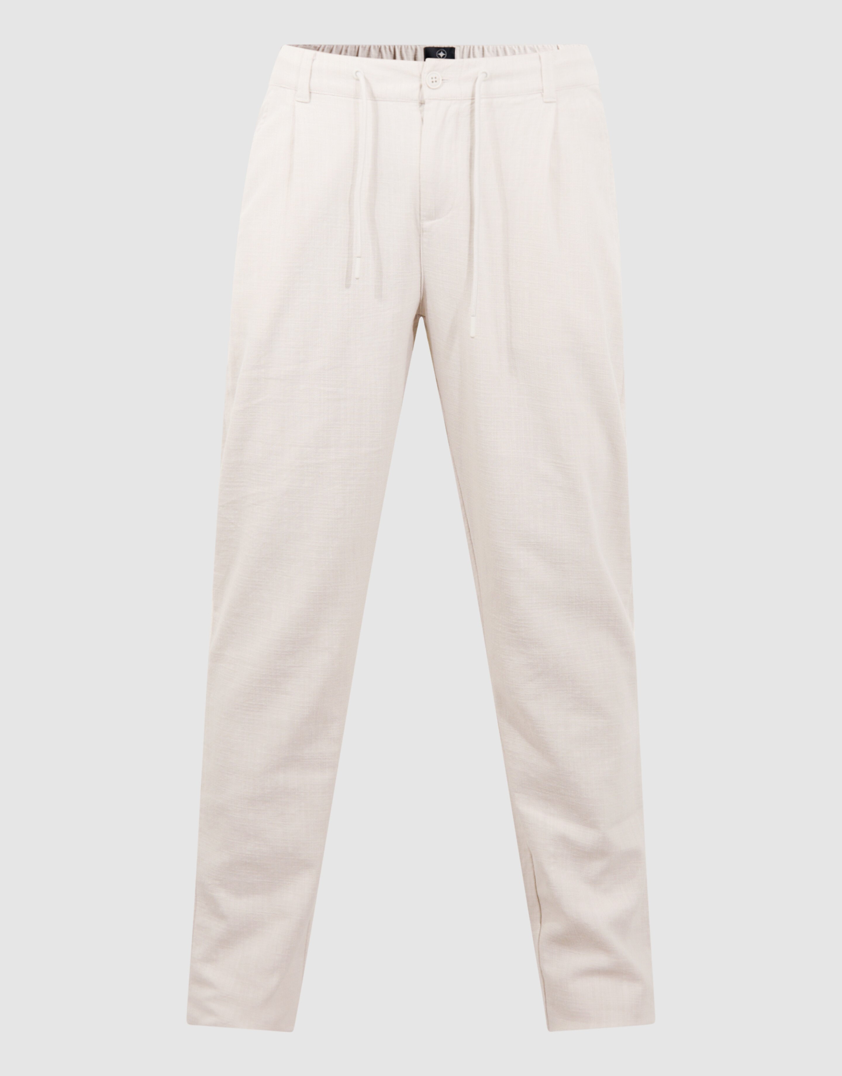 Struktur Regular Fit Hose Hellgrau SHOEBY MEN